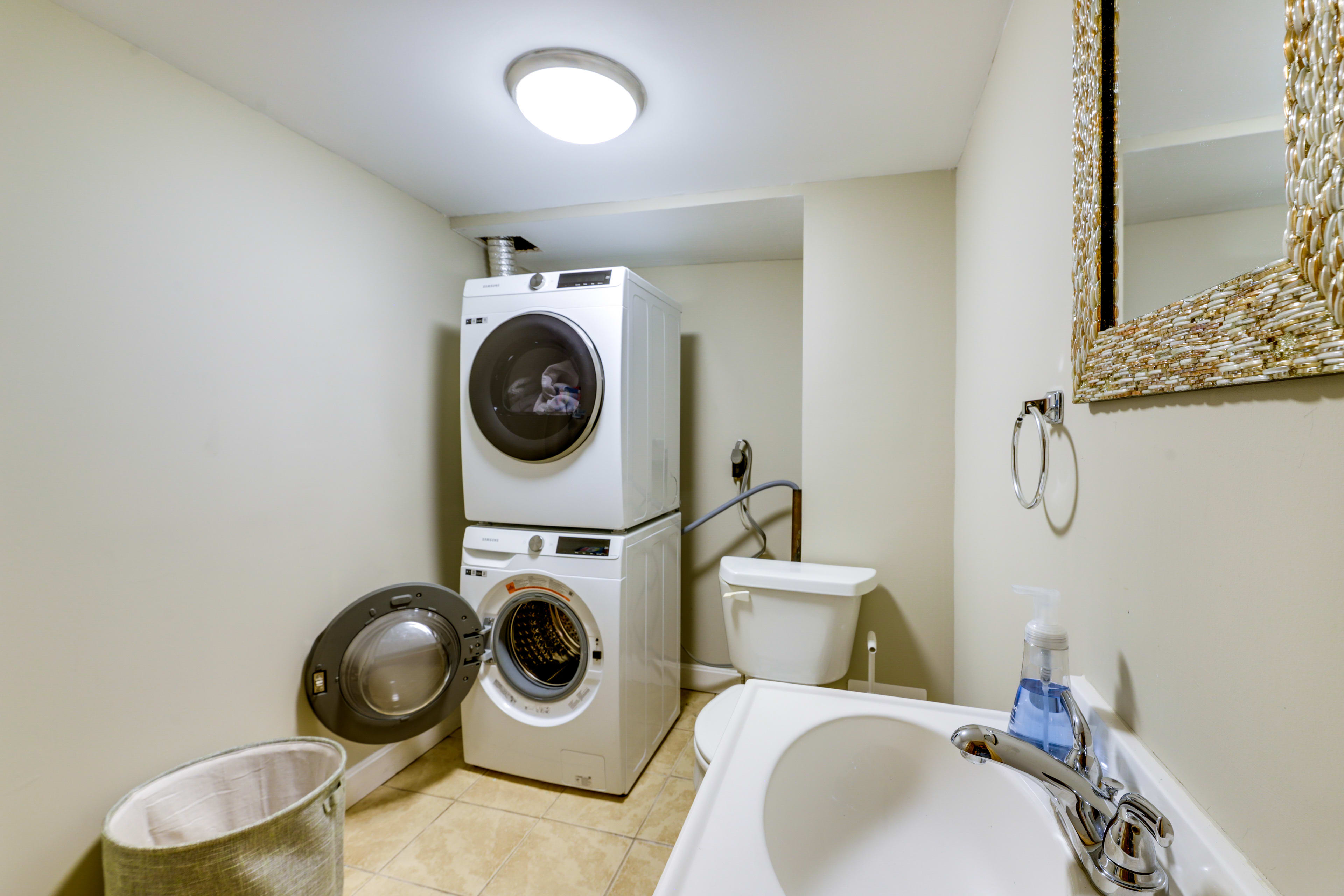 Half Bath | Washer & Dryer