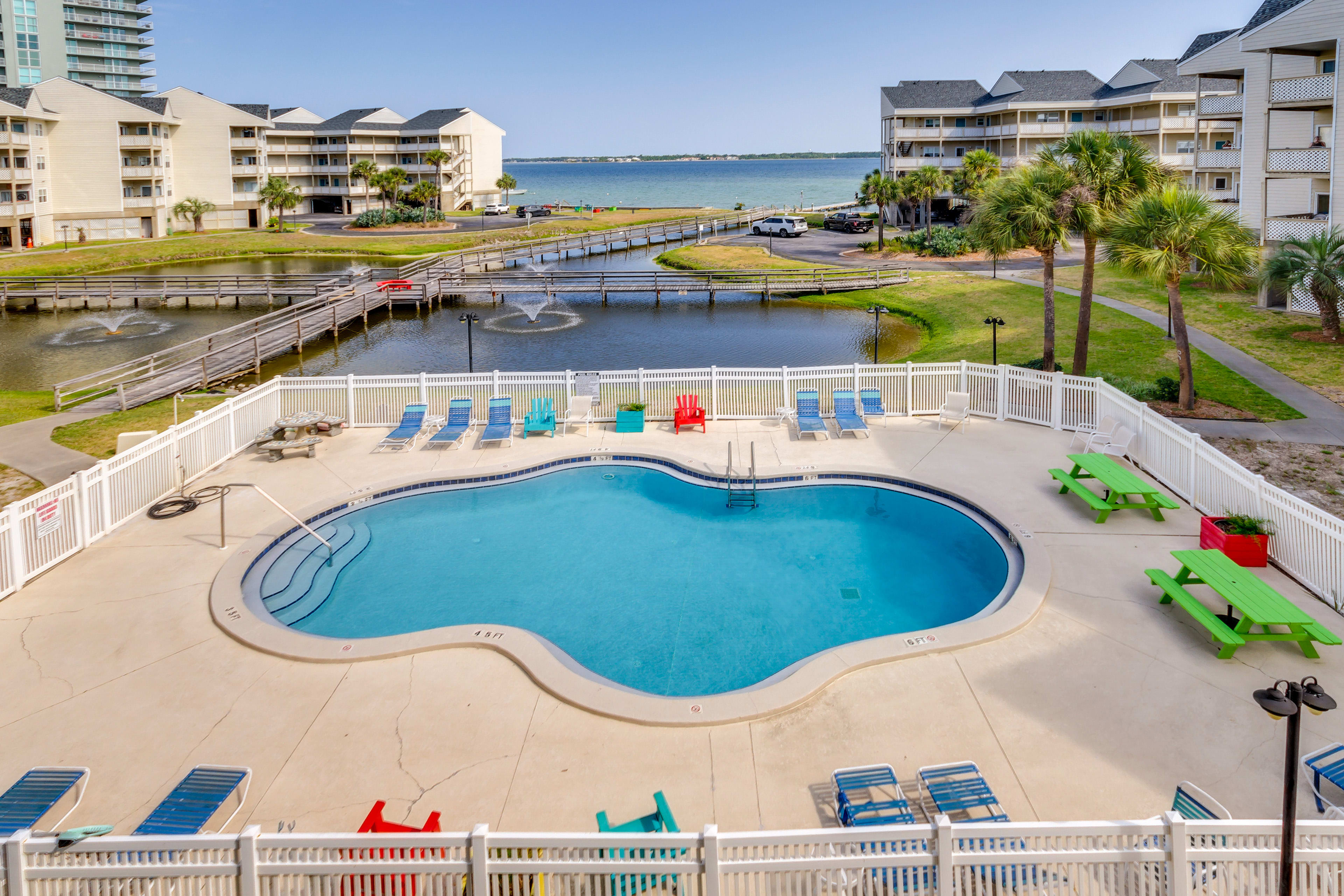 Pensacola Beach Vacation Rental | 2BR | 2BA | 768 Sq Ft | Elevator Access