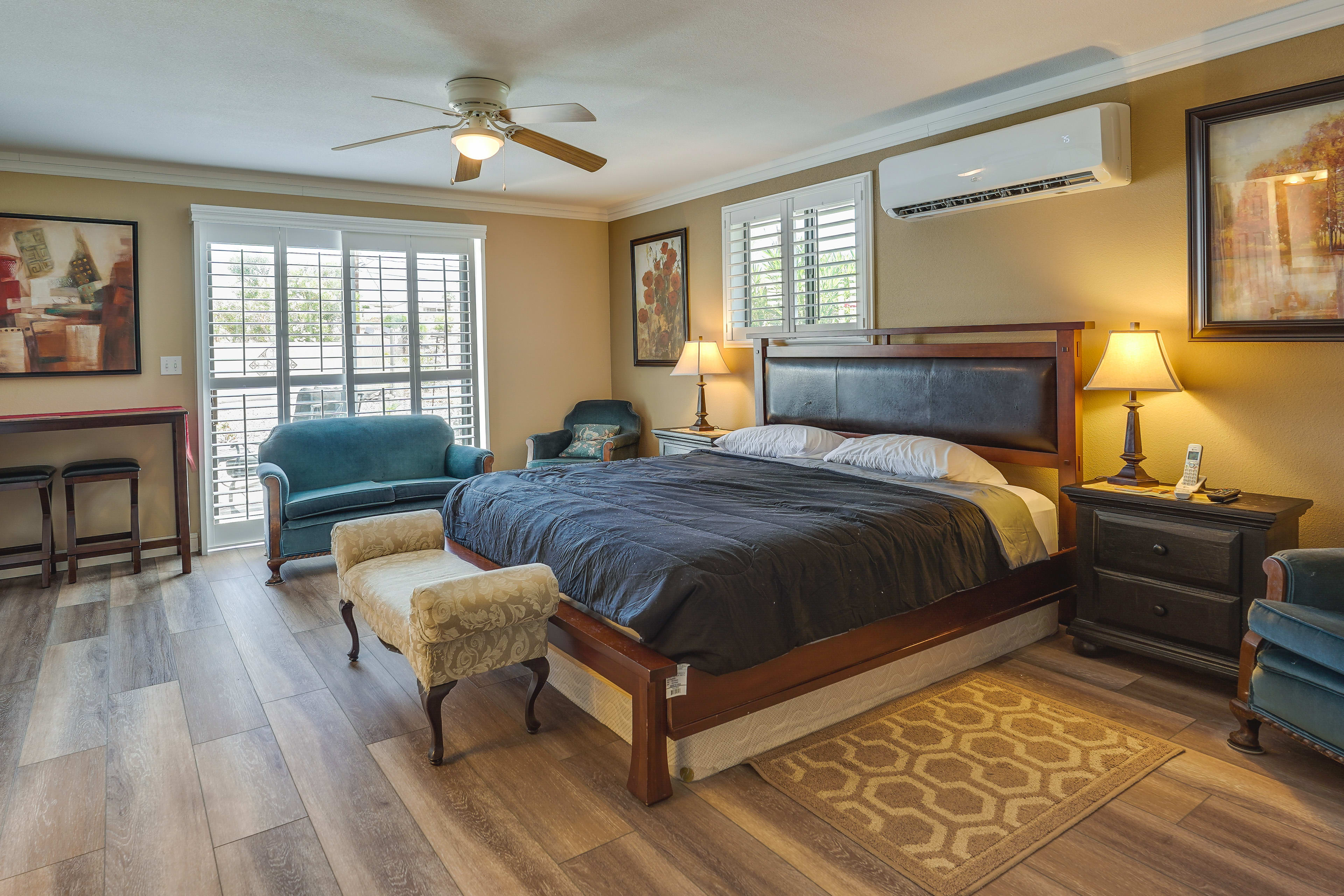 Bedroom 1 | King Bed | Smart TV | Linens Provided