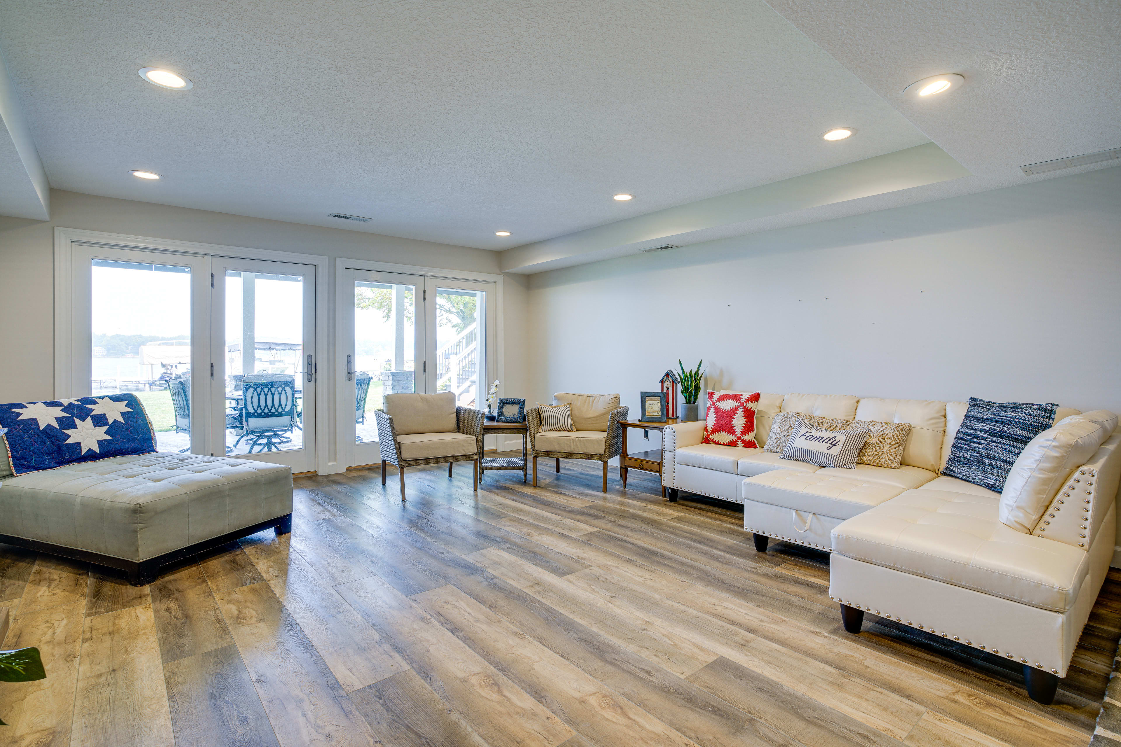 Lower-Level Living Room