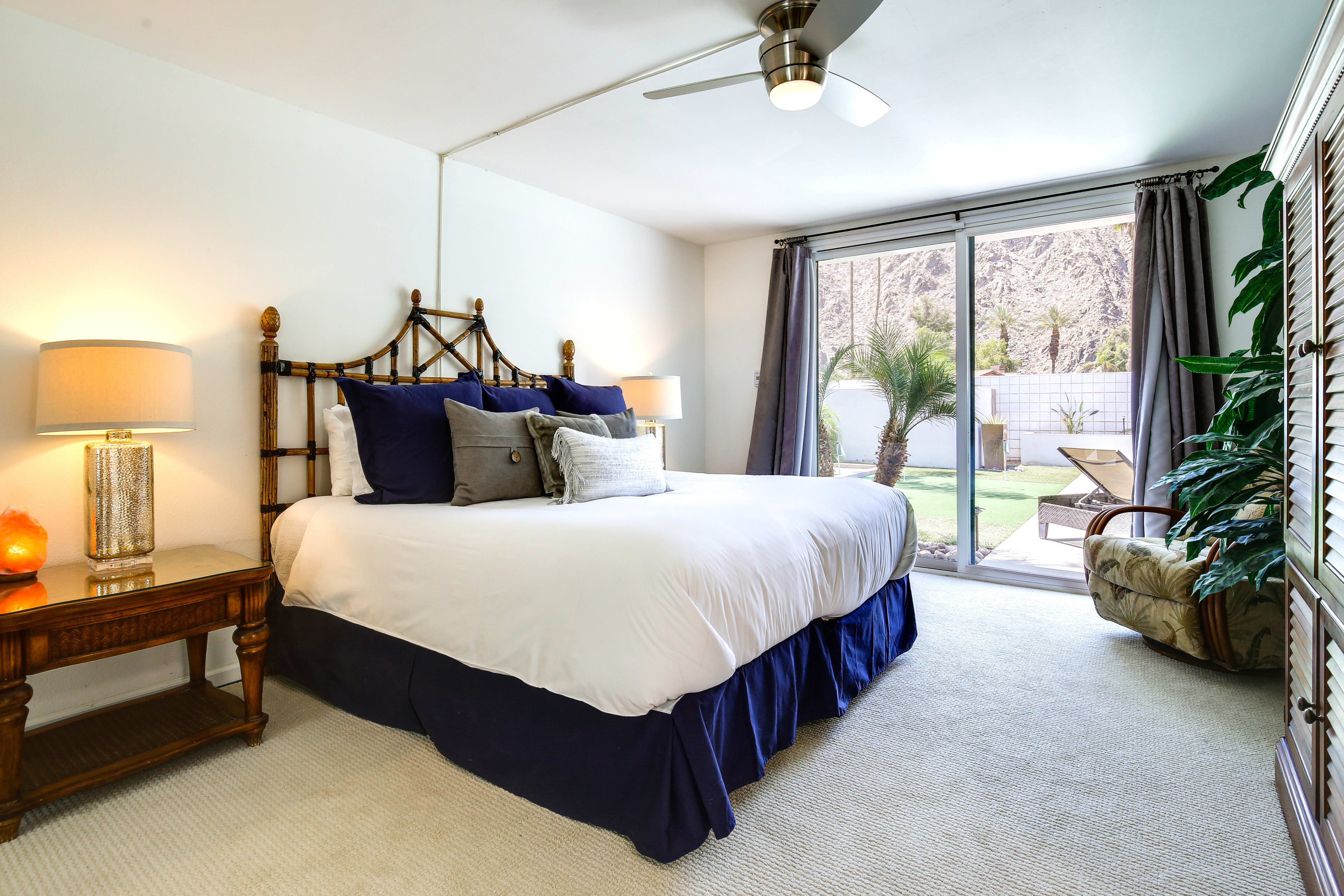 Bedroom 1 | California King Bed | Linens & Towels | Smart TV | En-Suite Bathroom