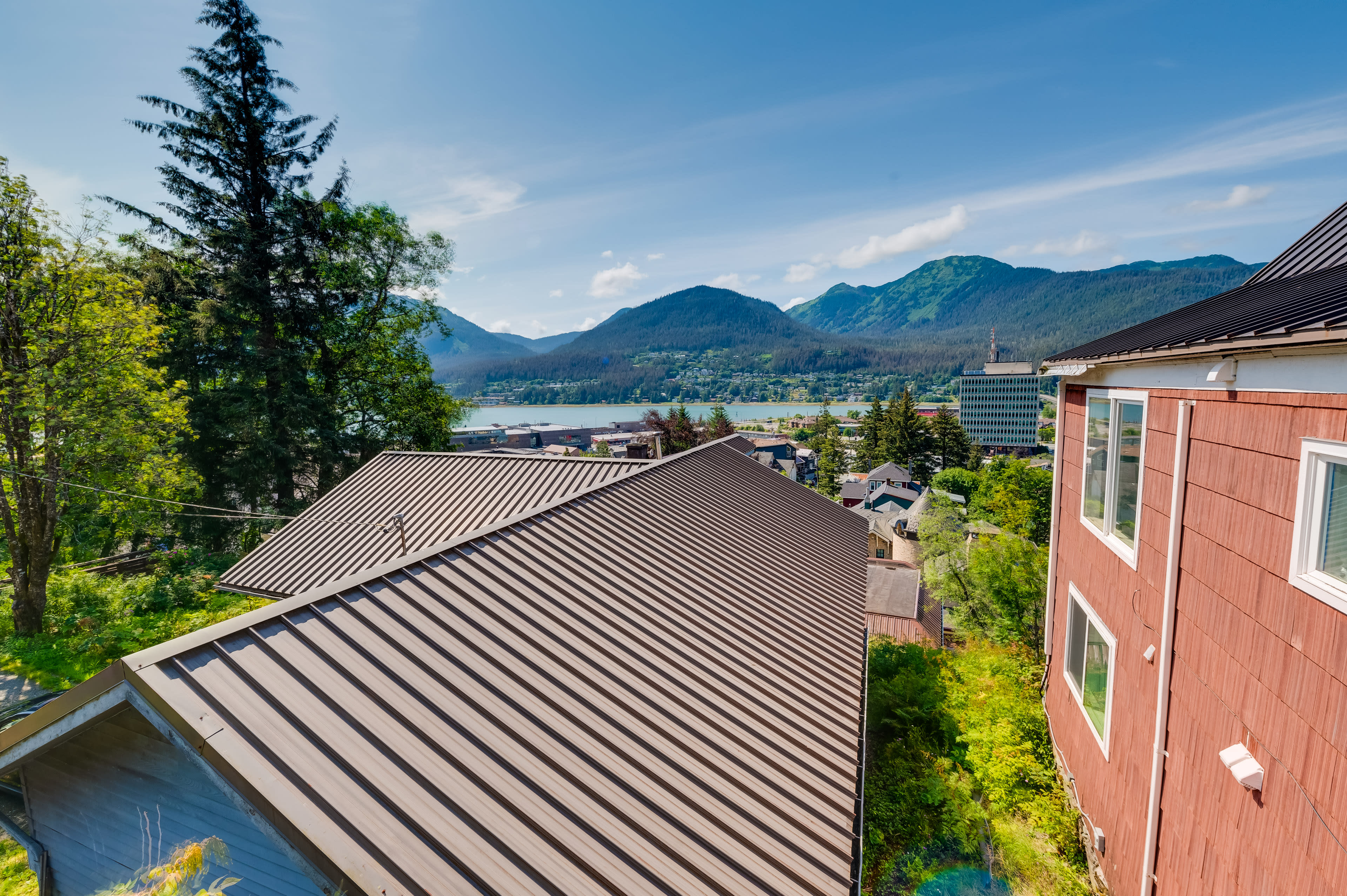 Views of Channel + Mountains | Walkable Location