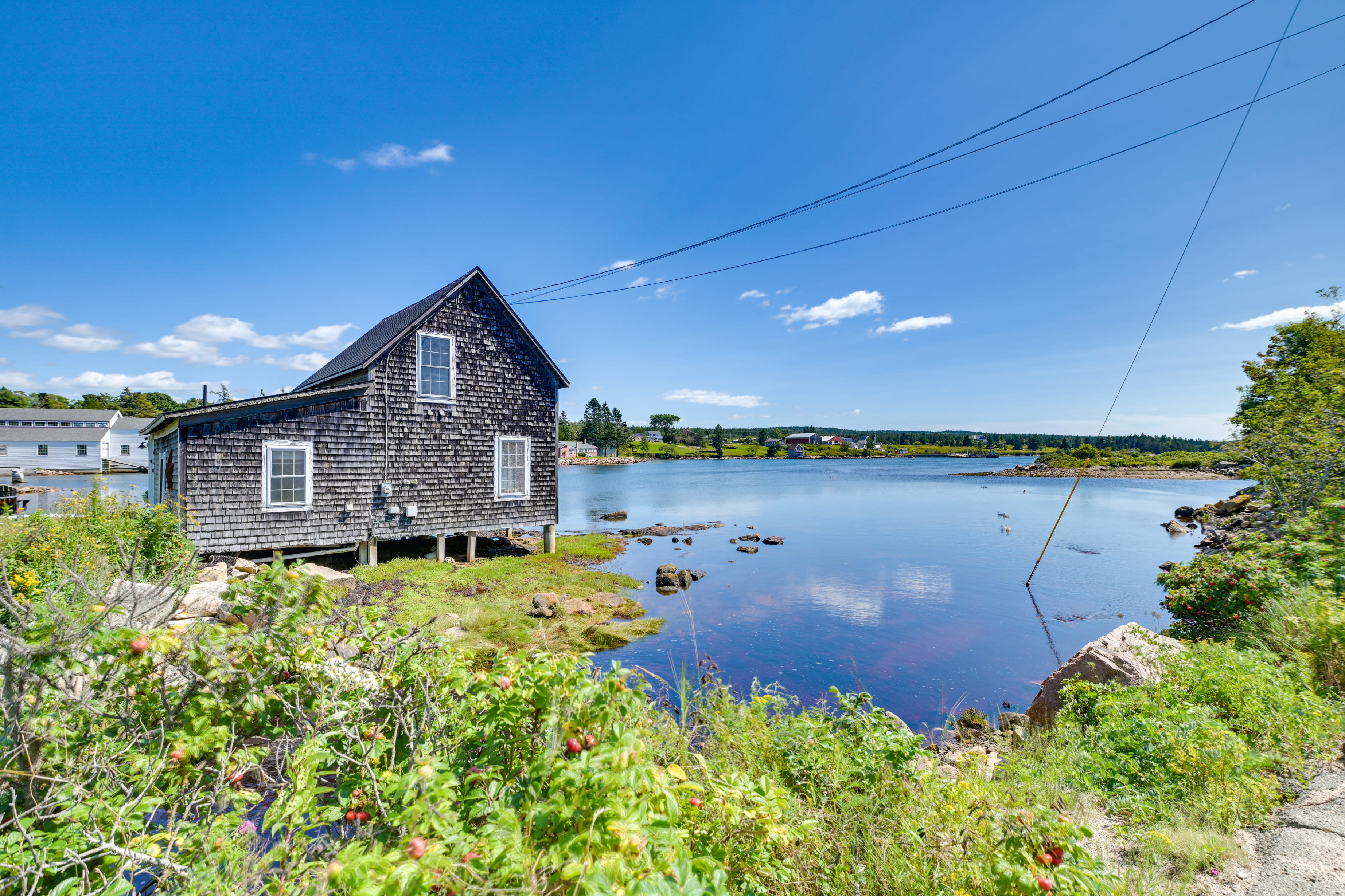 Cottage Exterior | Waterfront Views | Henry Cove