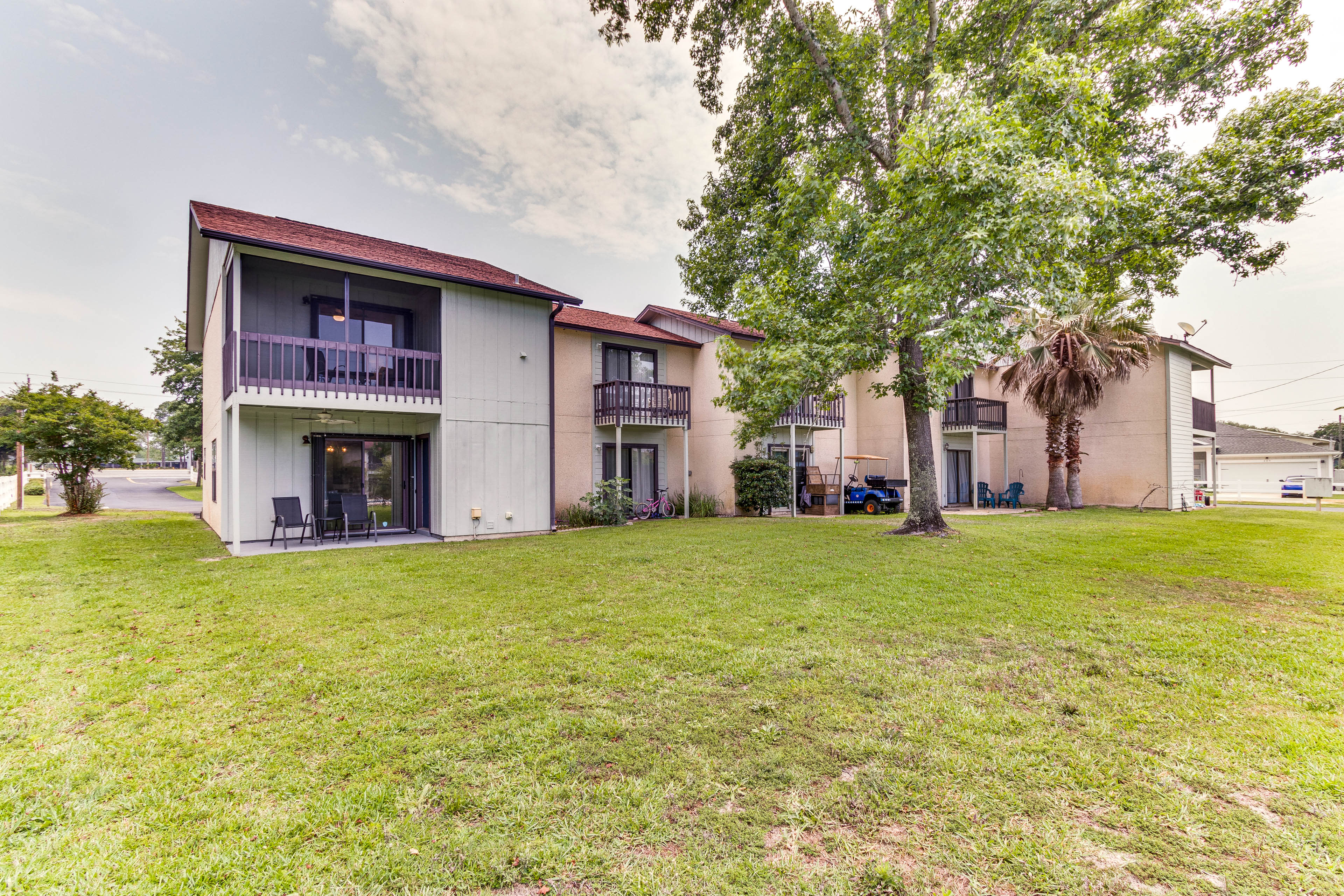 Townhome Exterior | Parking | Driveway (2 Vehicles)