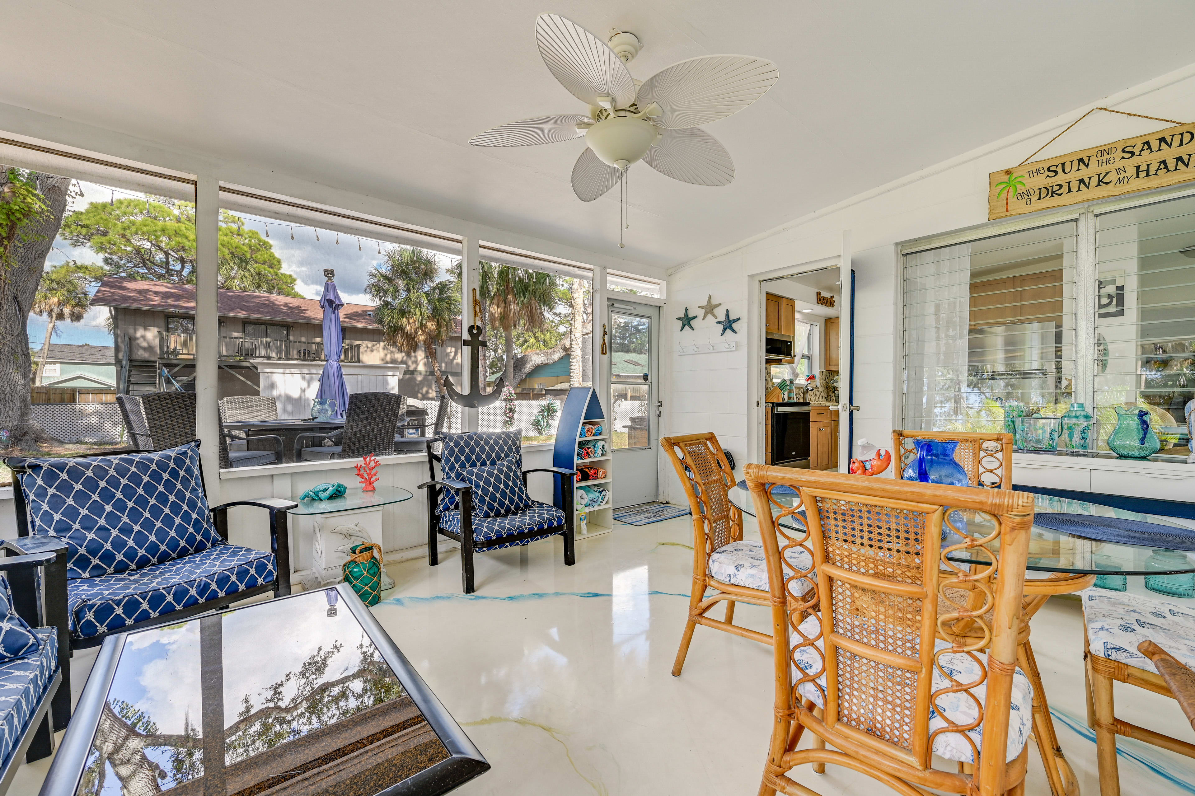 Screened Porch | Private Backyard Access