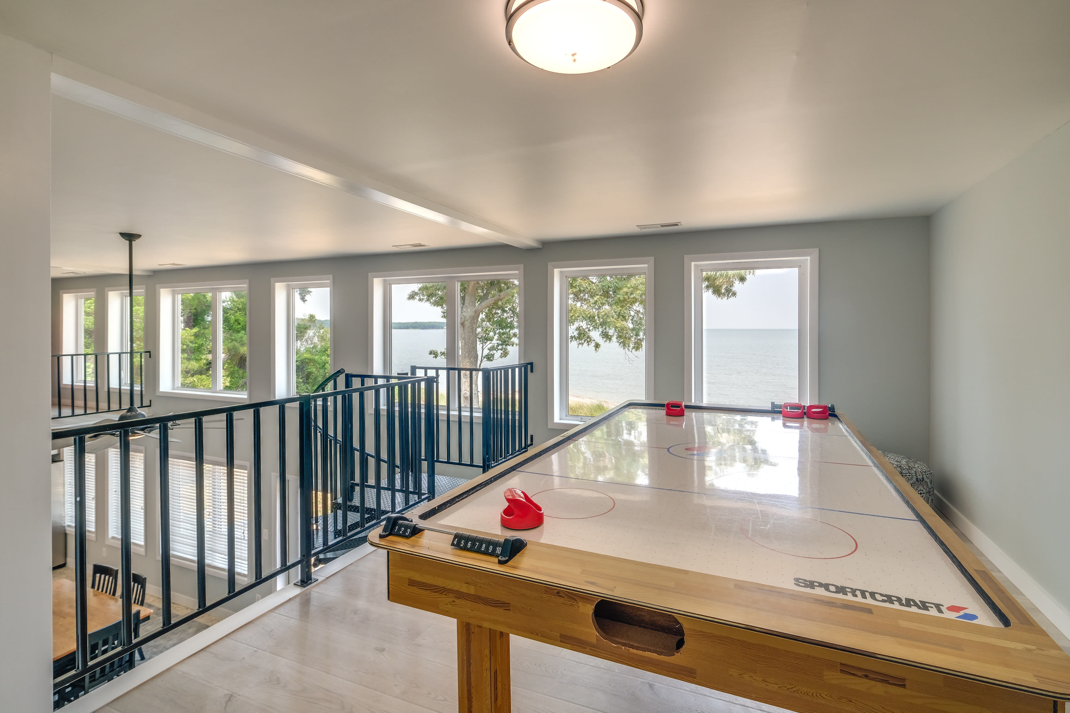 Lofted Space | Air Hockey Table | Foosball Table | Shuffleboard Table