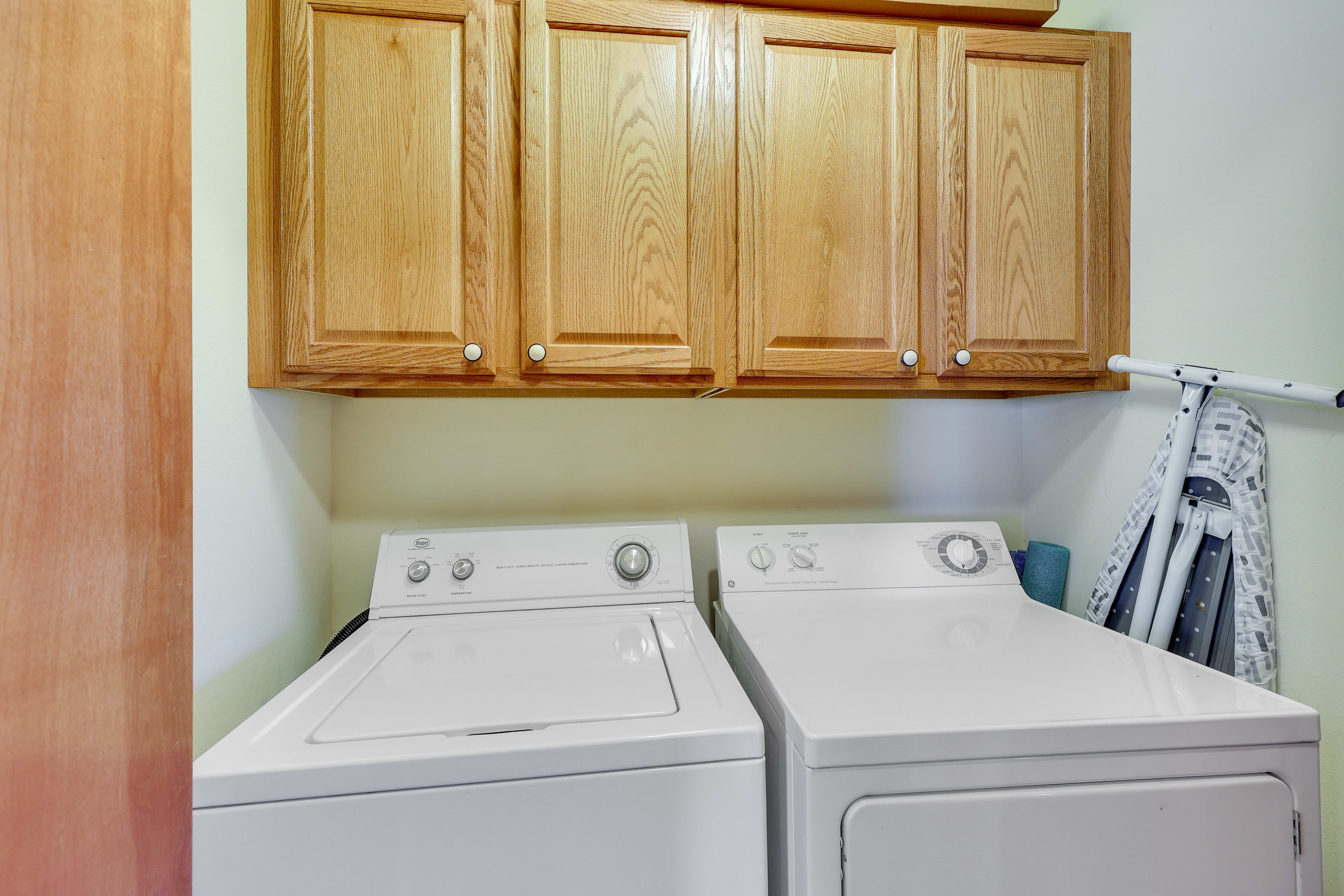 Washer & Dryer | Iron/Board | Detergent Provided