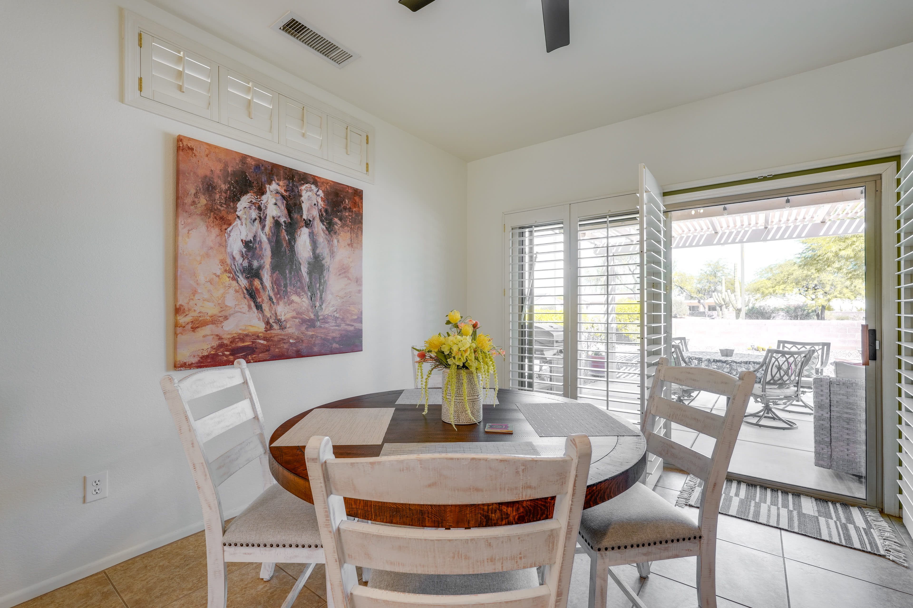 Dining Area 1 | Dishware/Flatware Provided