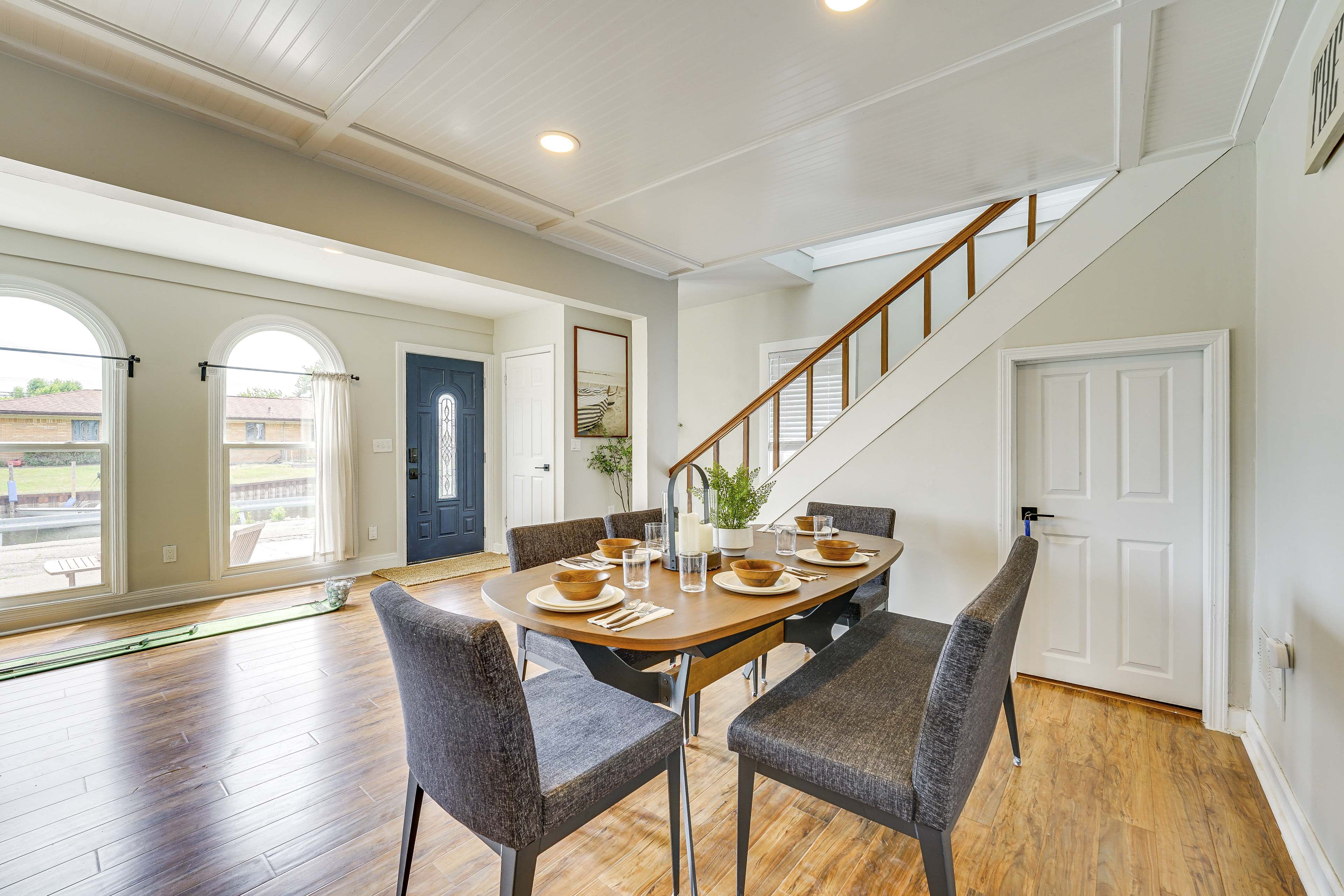 Dining Area | 1st Floor | Dishware + Flatware