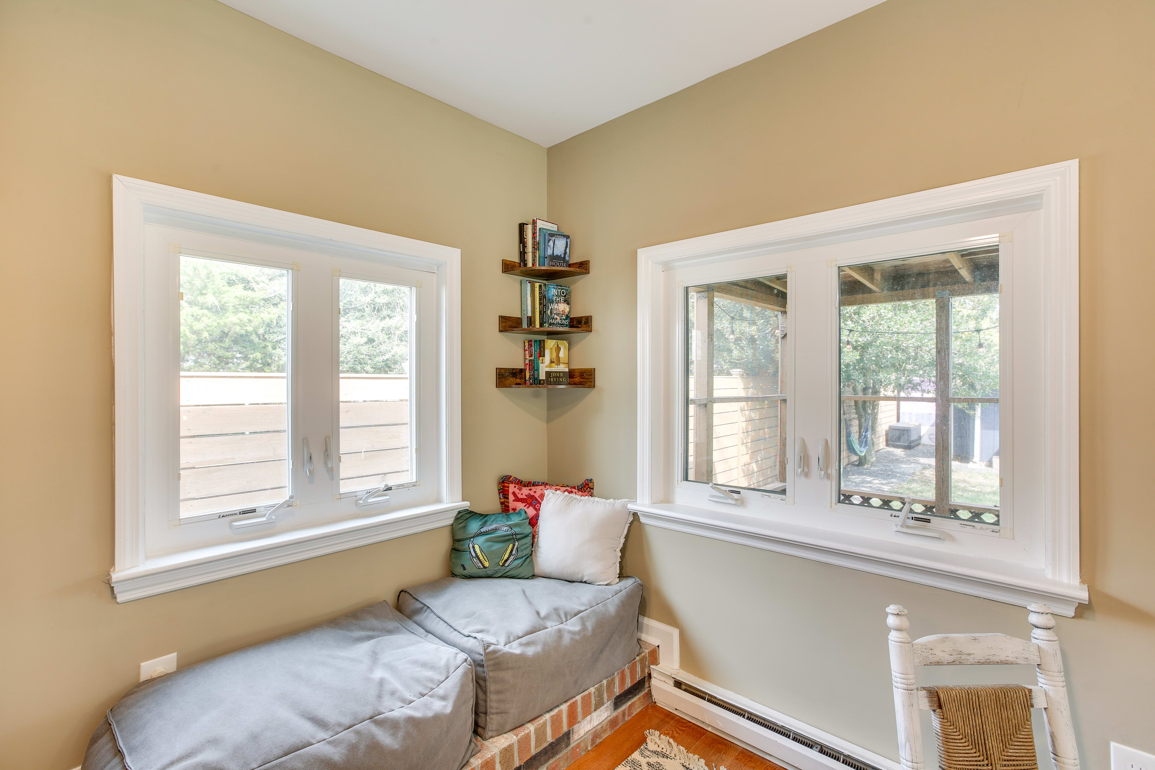 Reading Nook | 1st Floor | Window A/C Units & Electric Heating