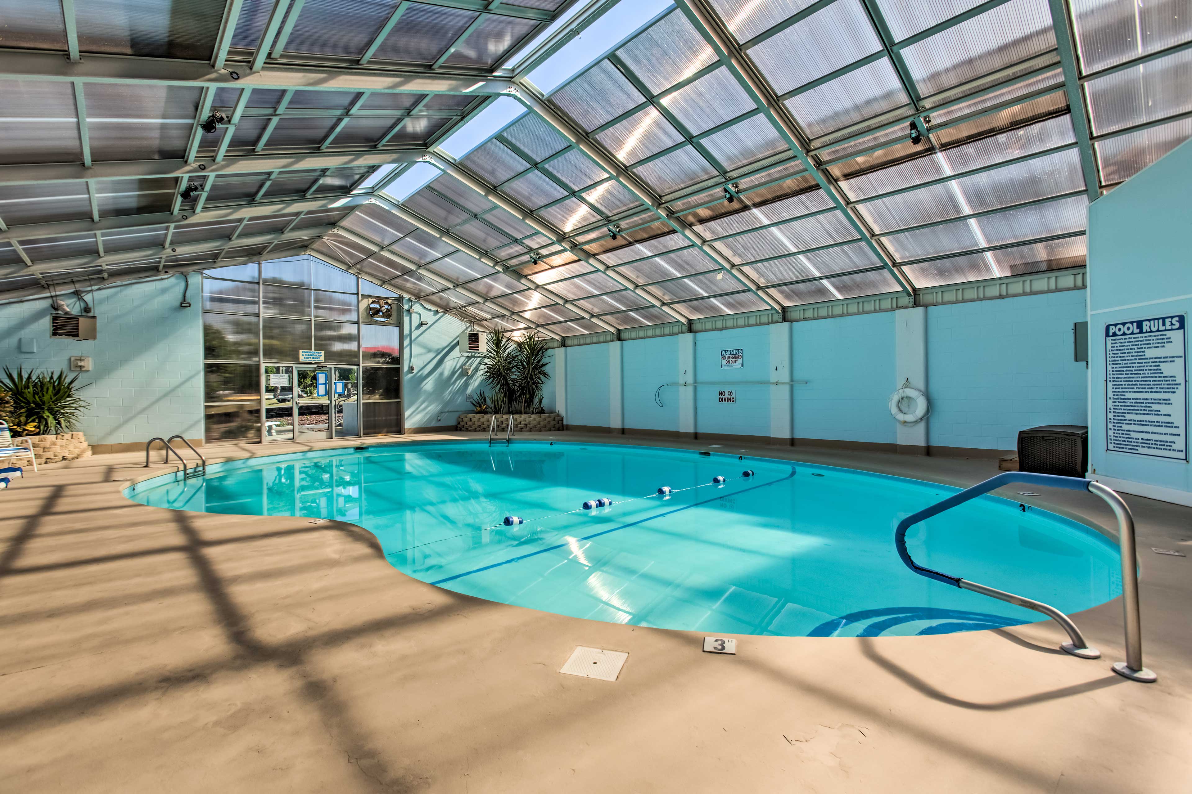 Indoor Pool & Hot Tub