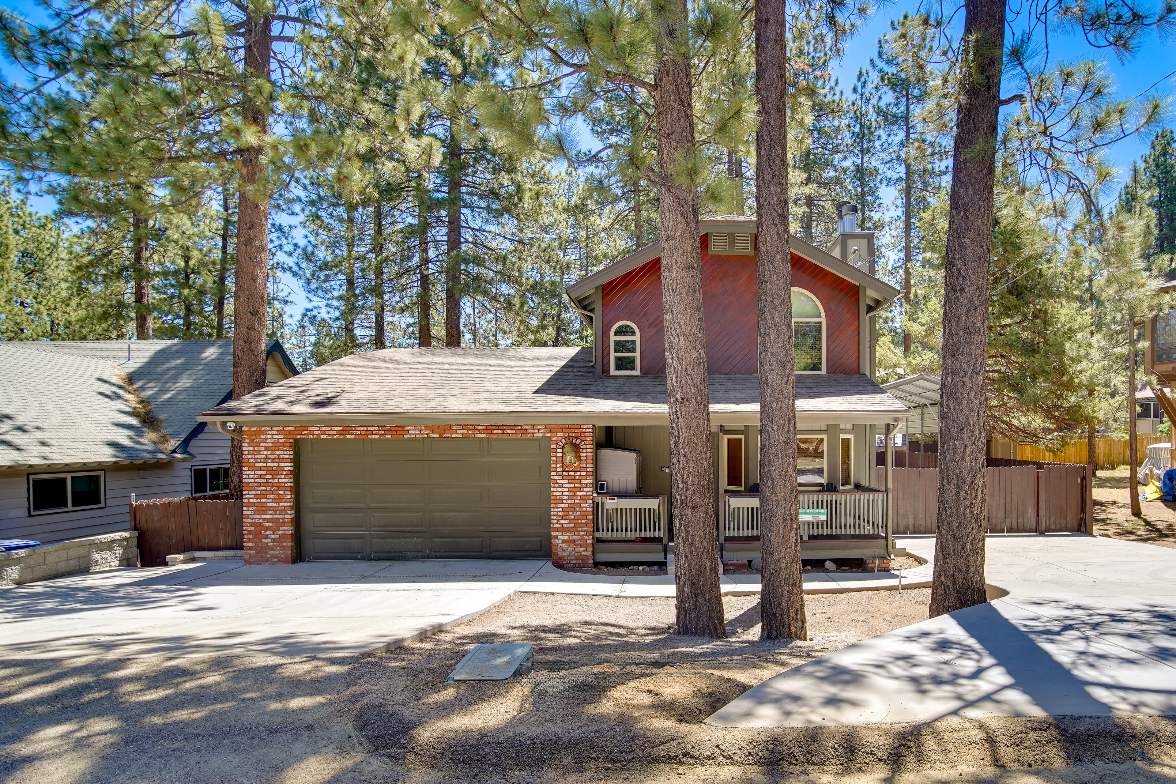 Big Bear Lake Vacation Rental | 3BR | 2BA | 1,700 Sq Ft | Stairs Required