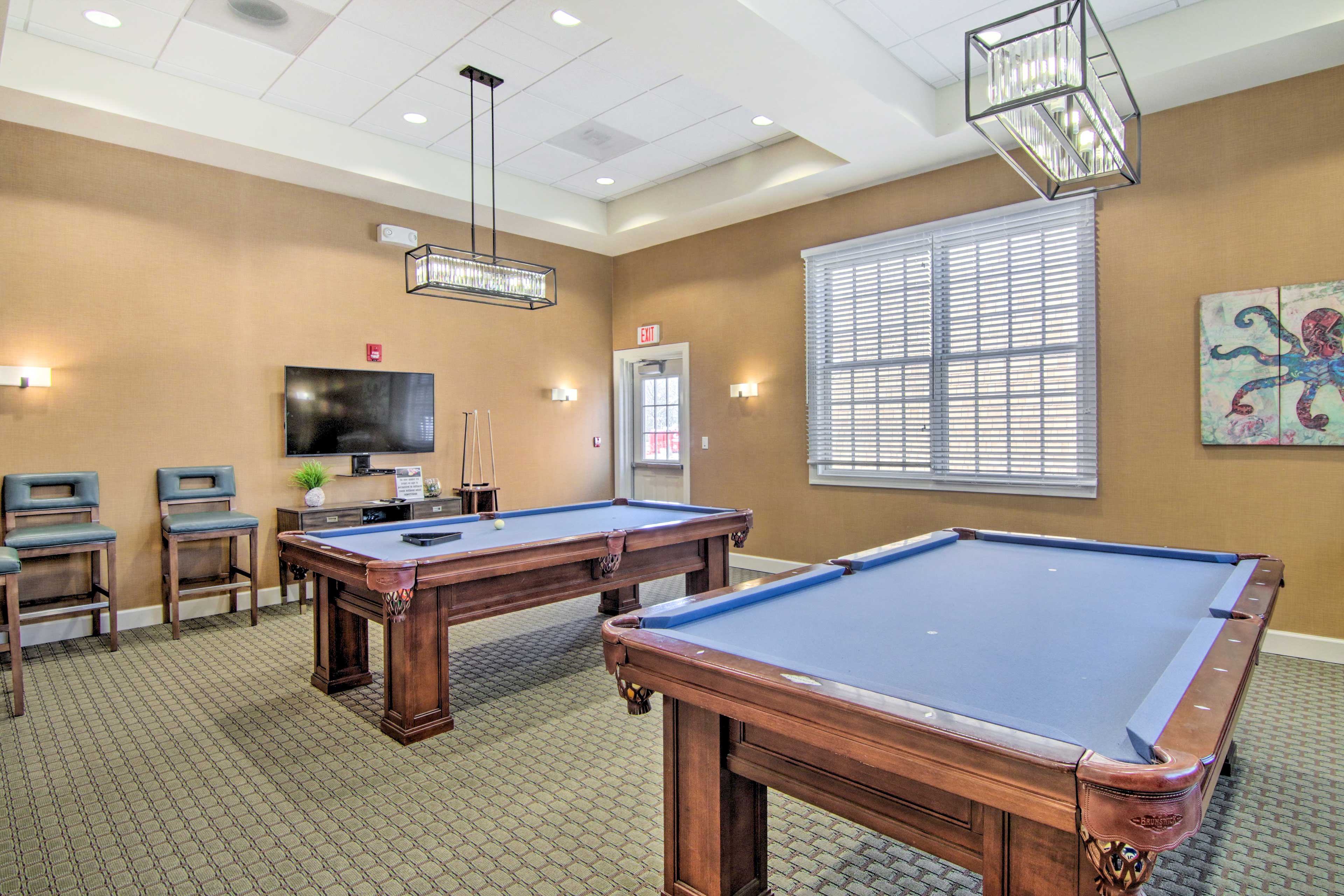 Ocean View Beach Club Community Amenities | Game Rooms