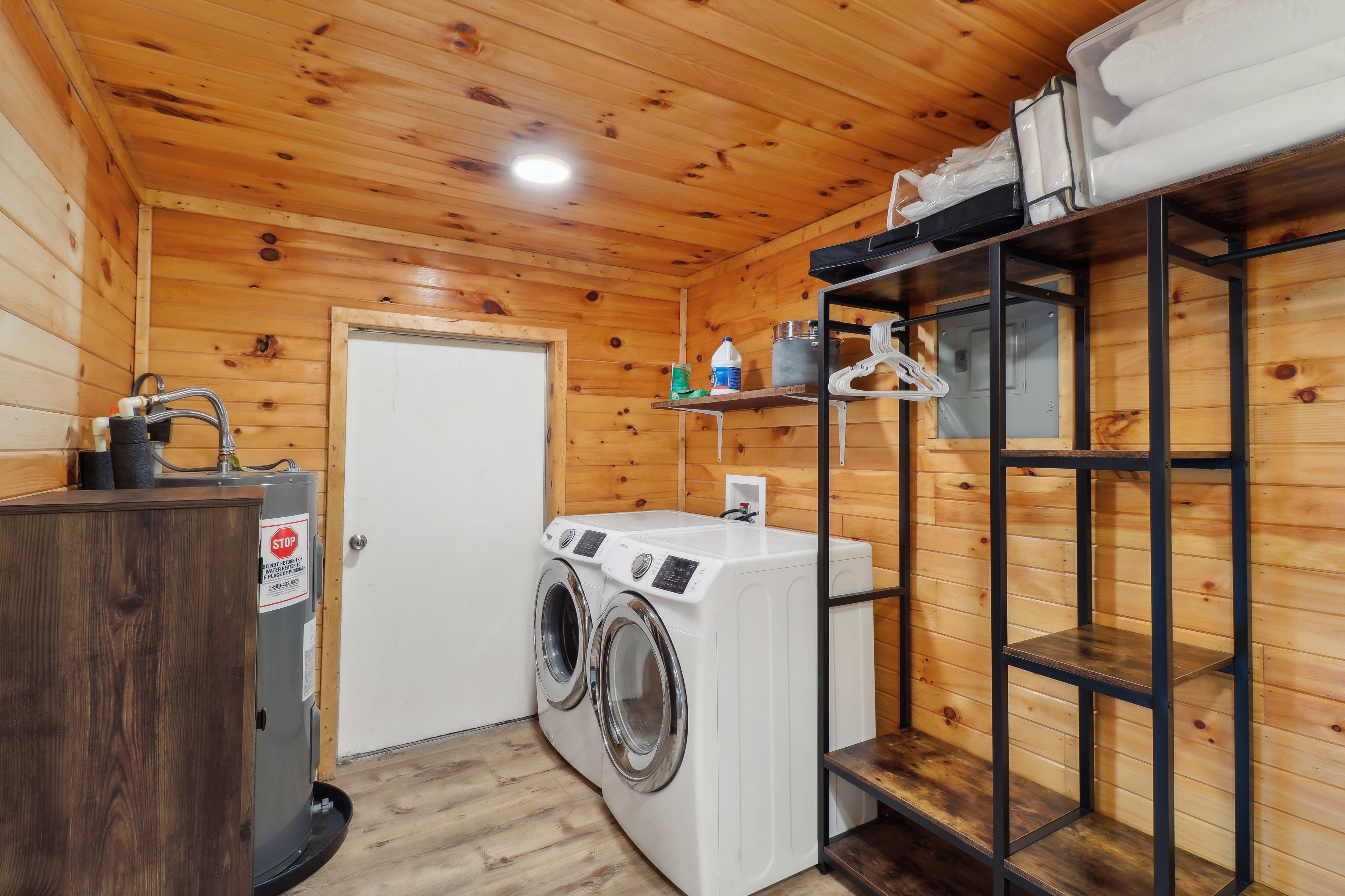 Laundry Area | Washer/Dryer | Iron/Board