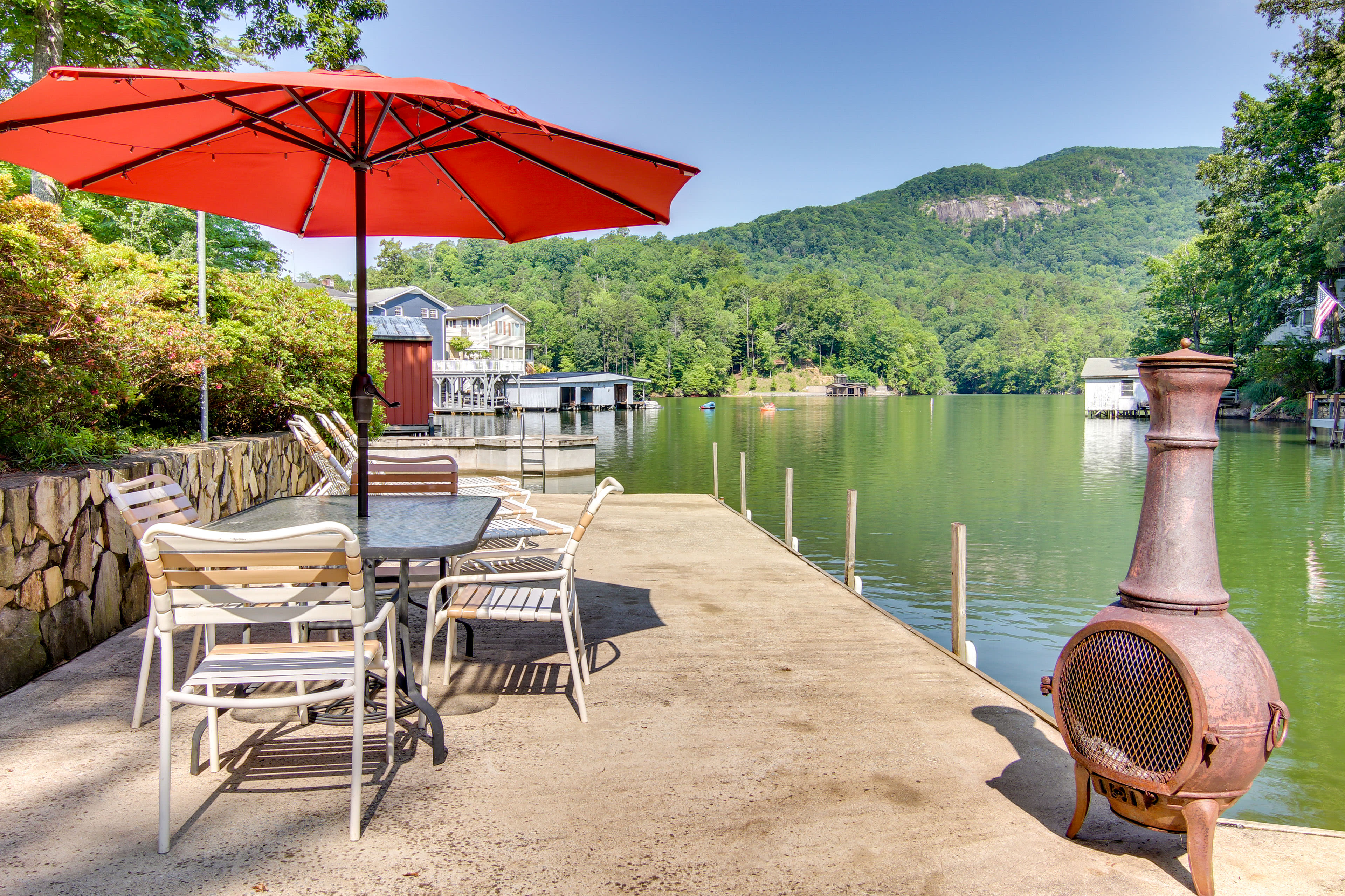 Lake Lure Vacation Rental | 5BR | 2.5BA | 2,250 Sq Ft | Stairs Required