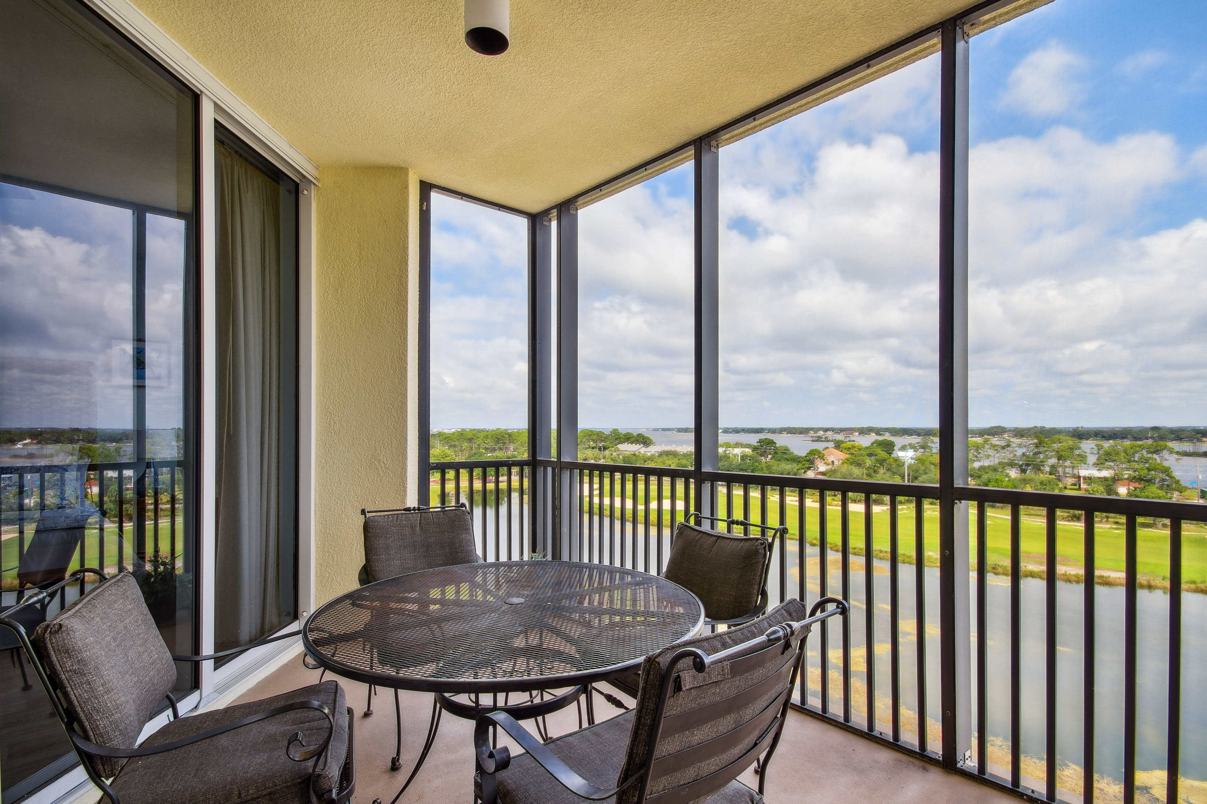 Private Balcony | Dining Area | Golf Course Views