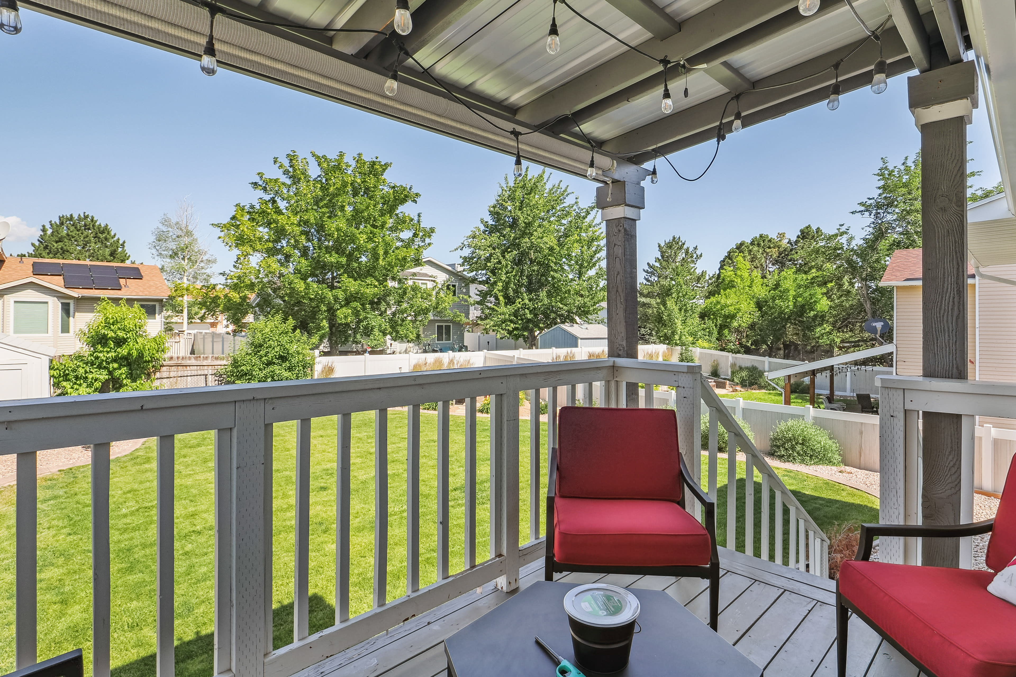 Deck | Outdoor Seating | Outdoor String Lights