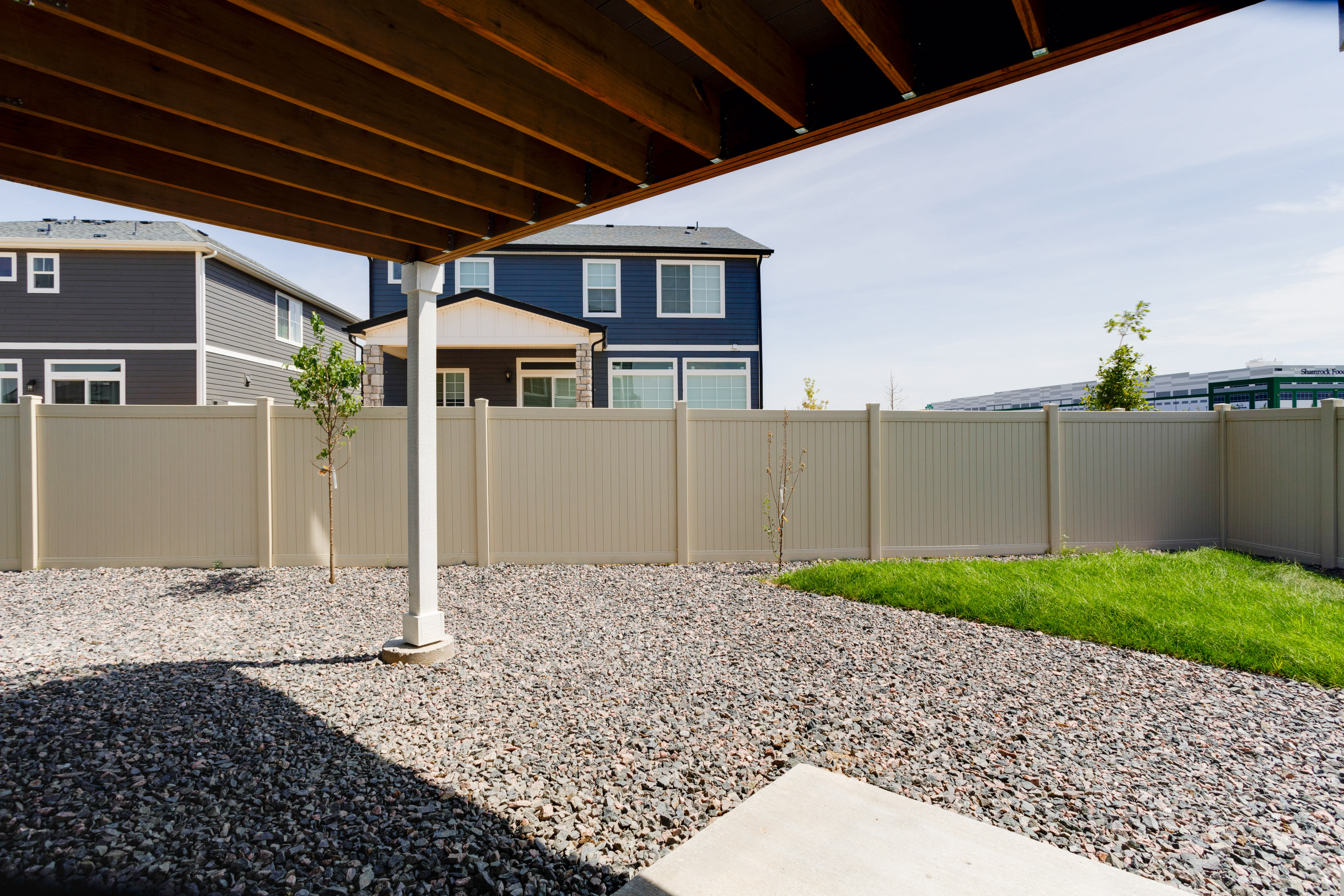 Fenced Backyard