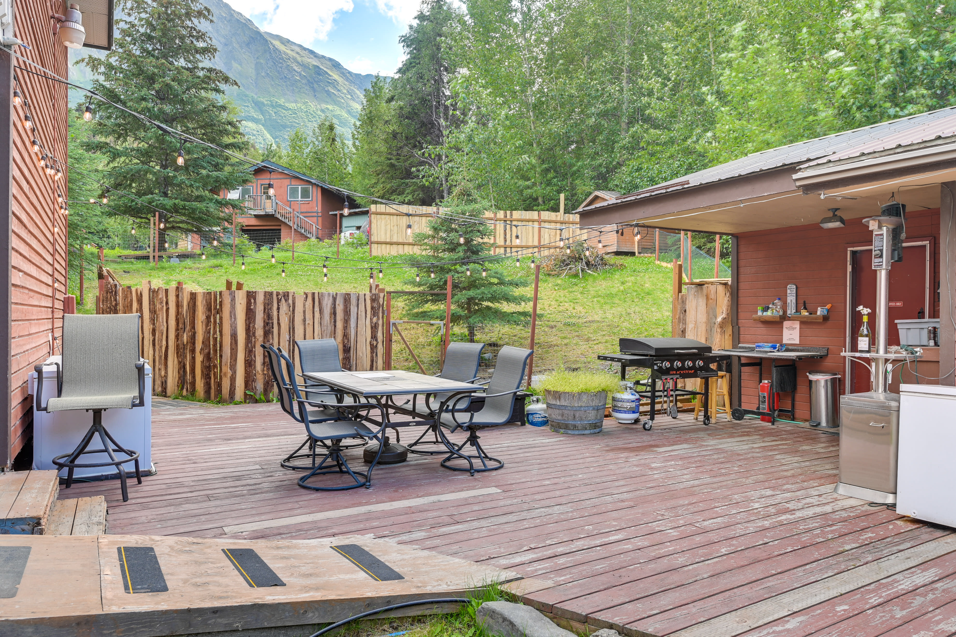 Shared Amenities | Deck w/ Grill | Dining Area