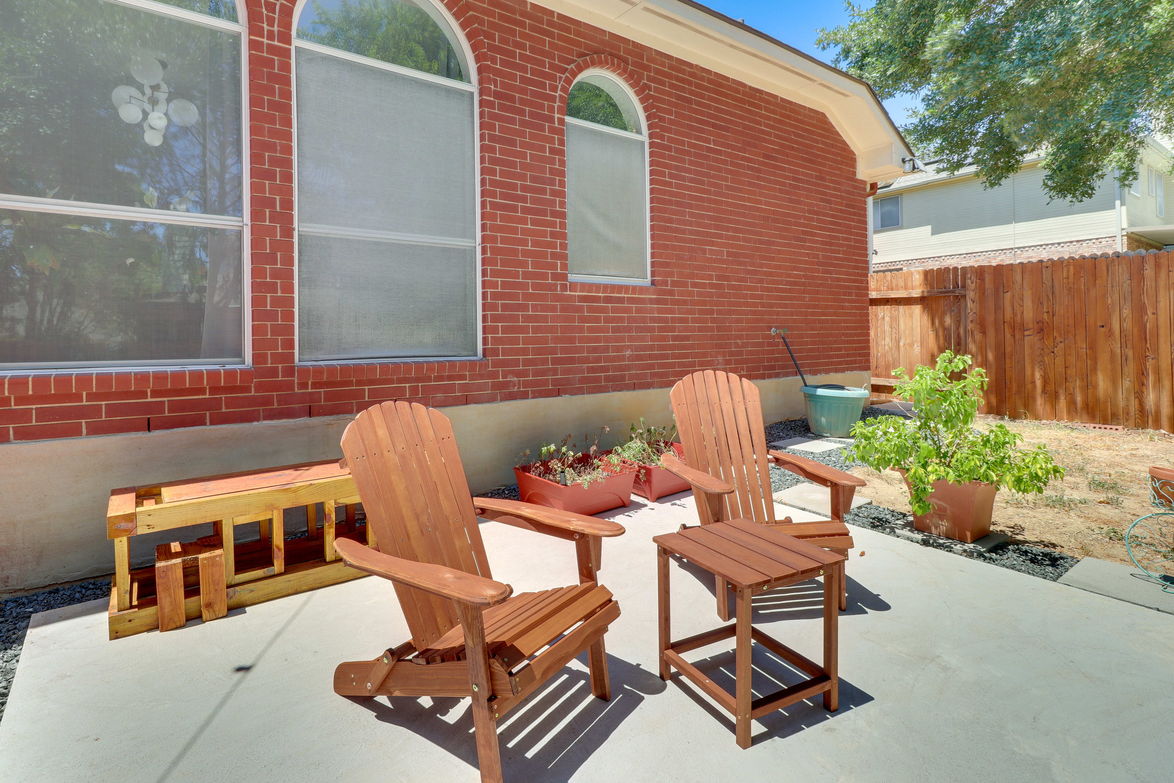 Private Furnished Patio