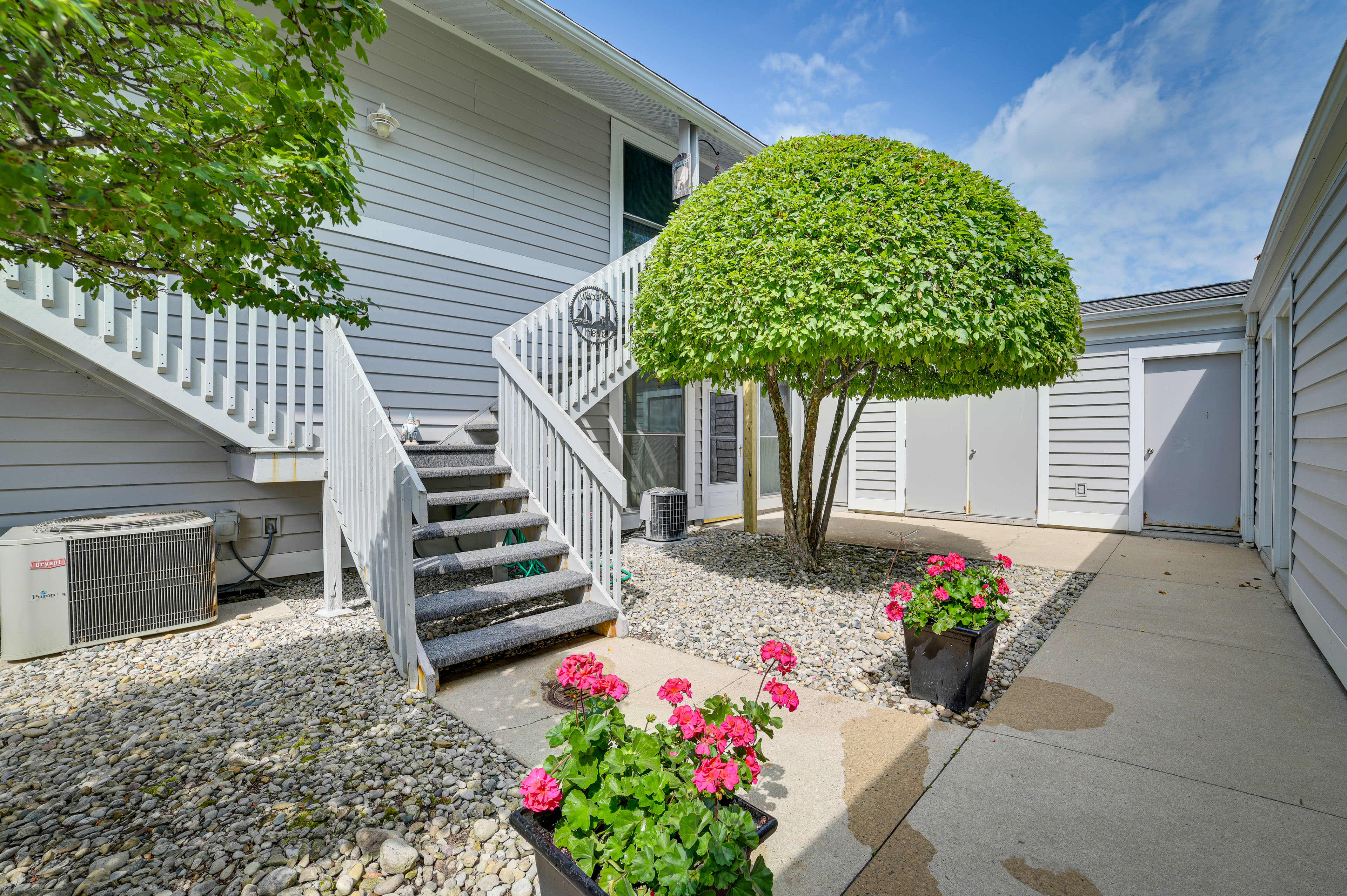 Stairs to Townhome