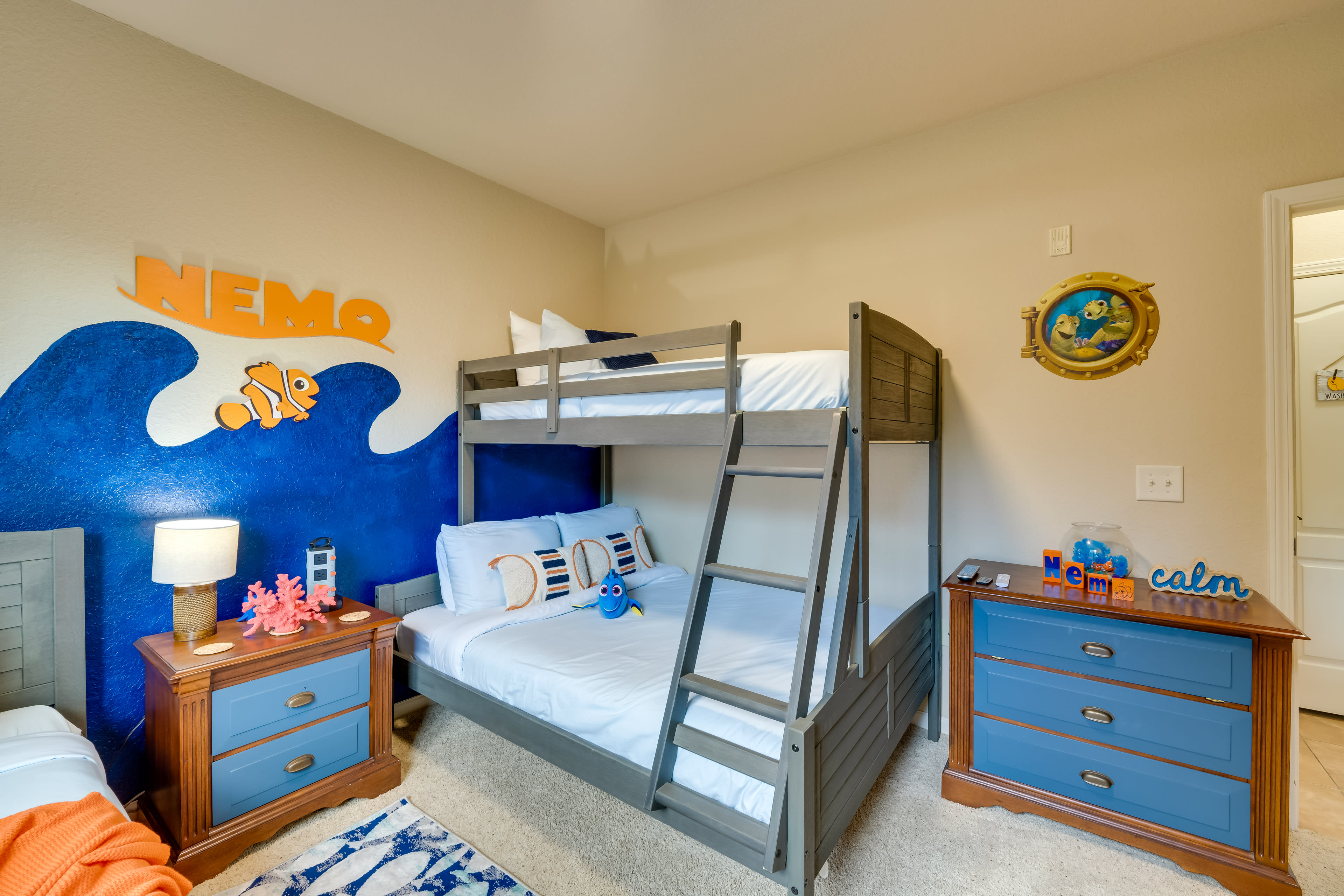 Bedroom 3 | Twin/Full Bunk Bed | Twin Bed | Flat-Screen TV w/ Cable