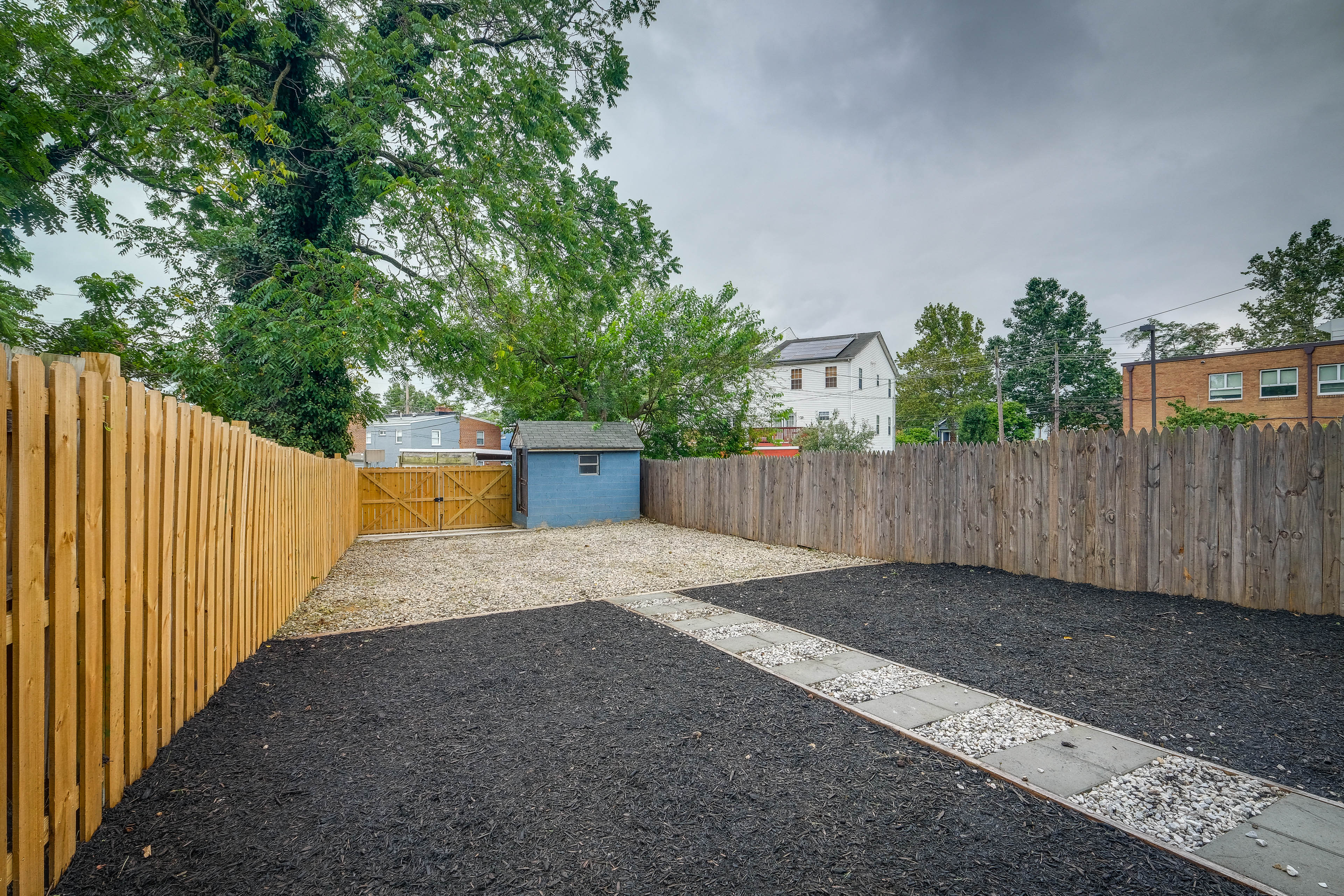 Private, Fenced Backyard