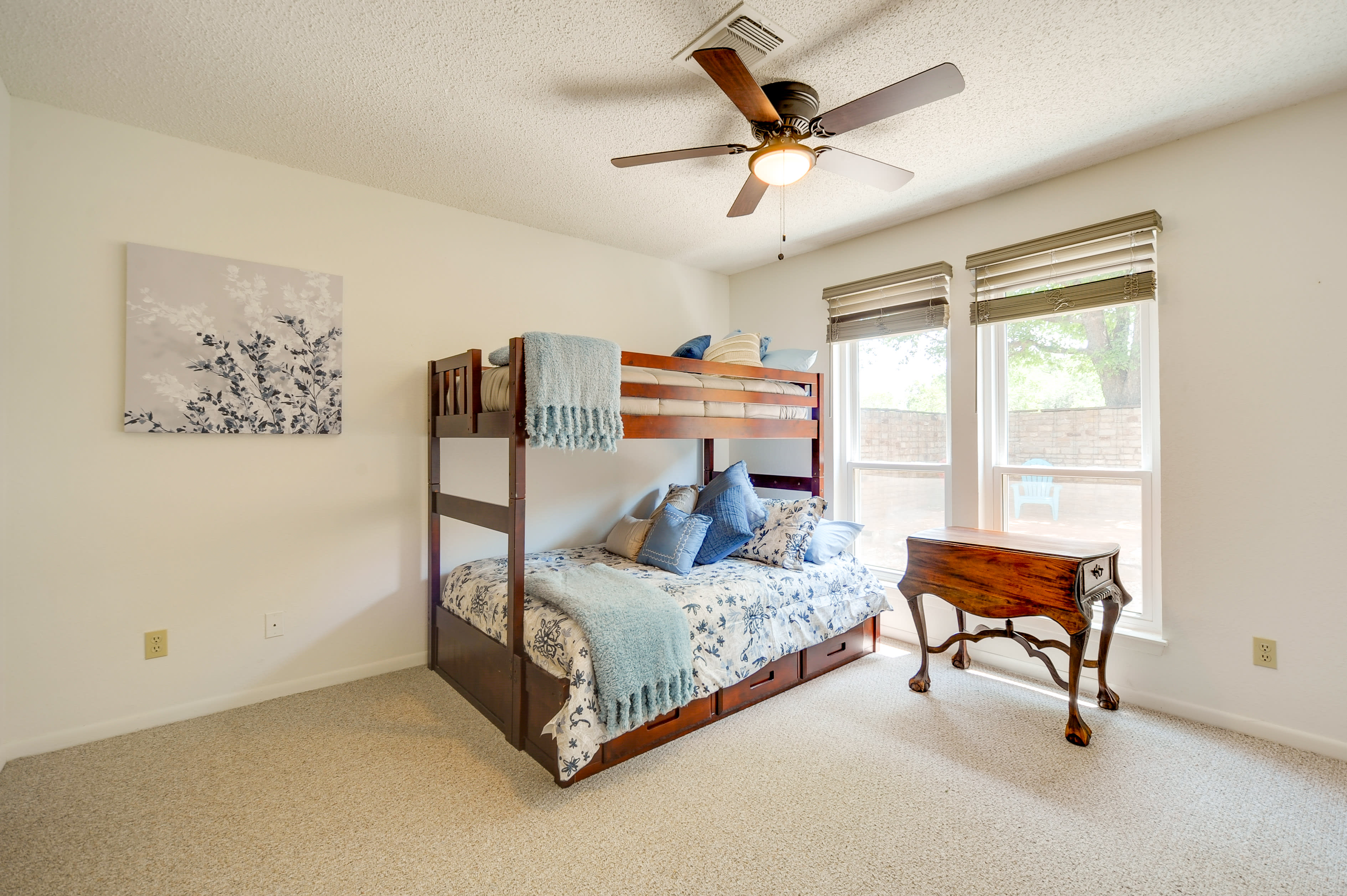 Bedroom 1 | 1st Floor | Twin/Full Bunk Bed | Linens Provided