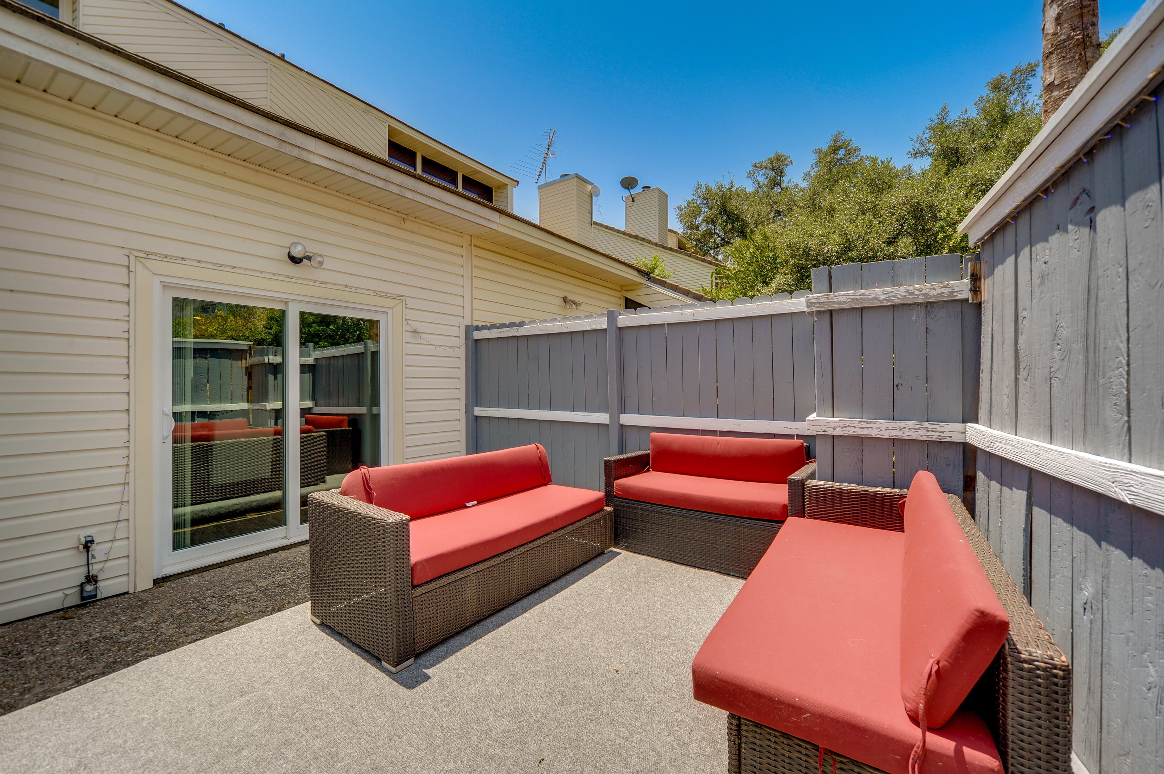 Fenced-In Patio | Outdoor Seating