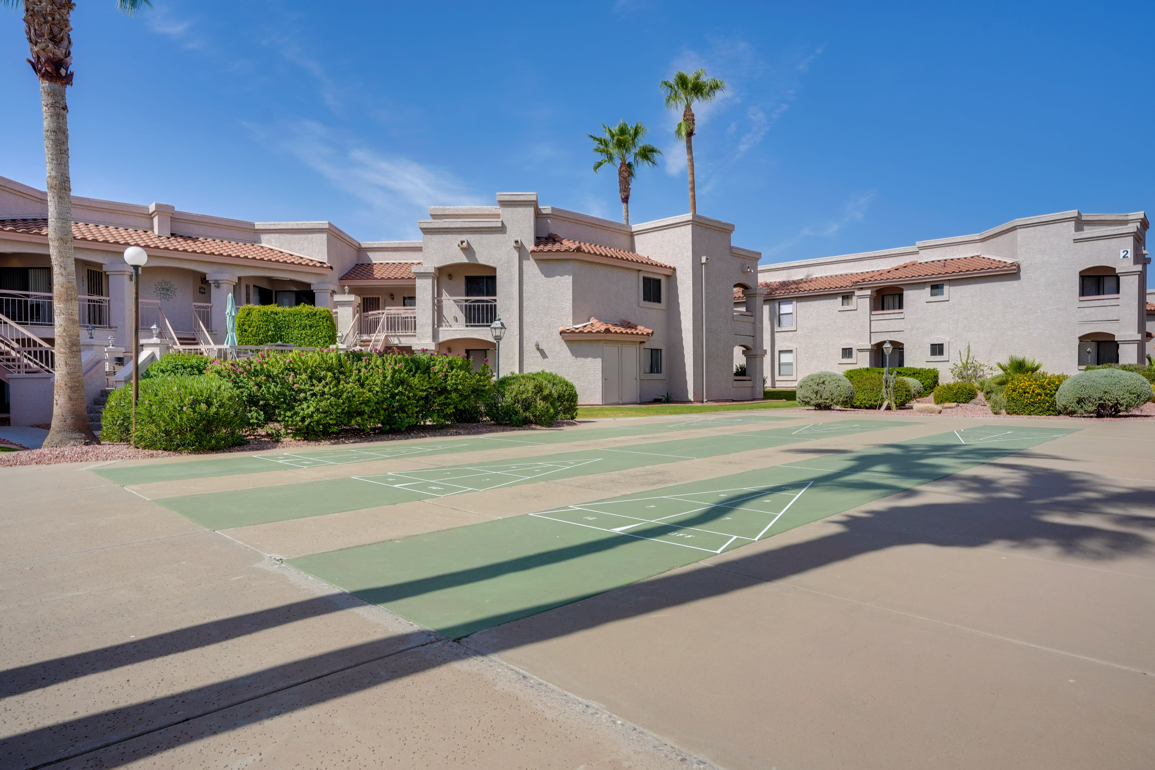 Community Shuffleboard Courts