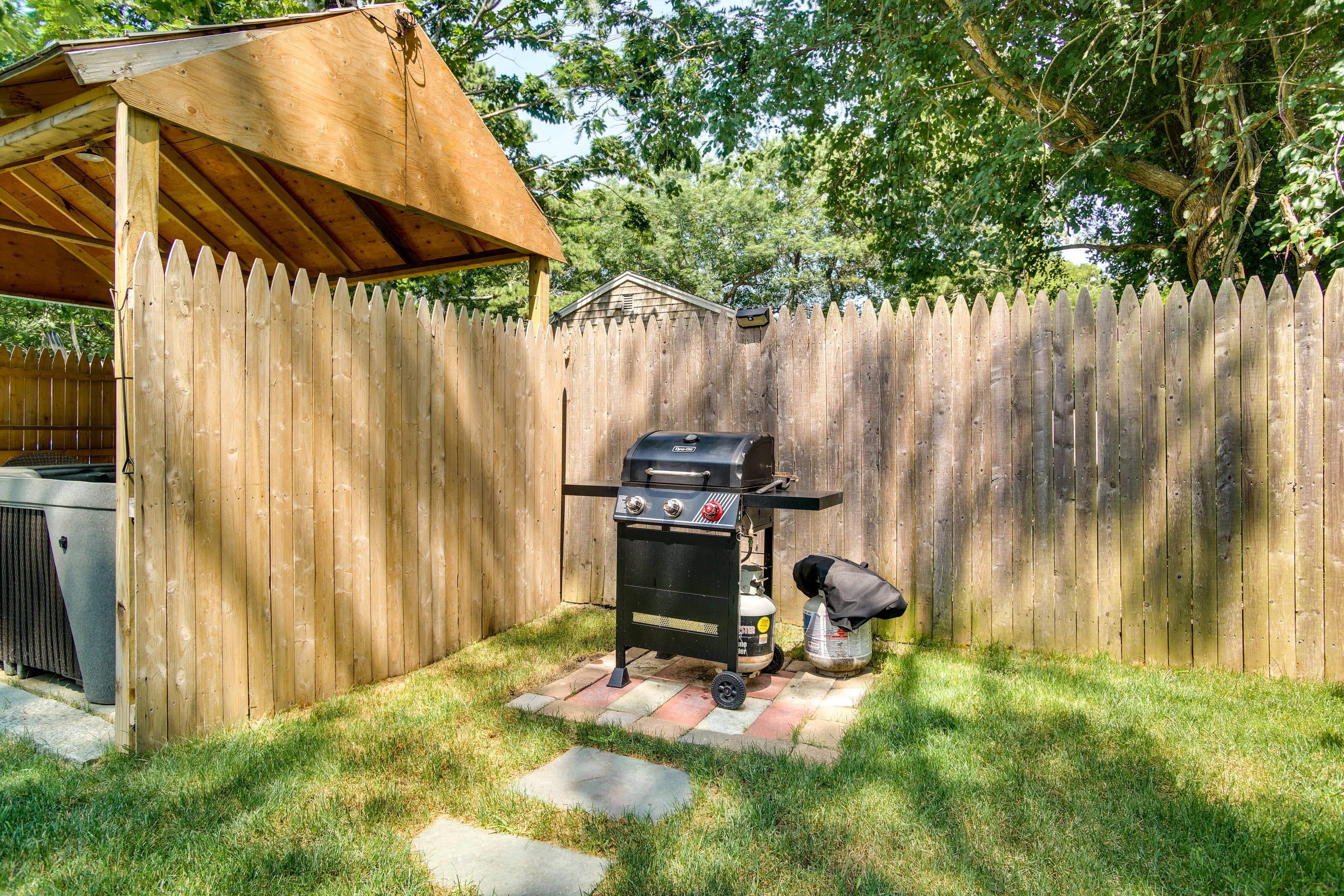 Backyard | Gas Grill (Propane Provided) | Fire Pit (Starter Wood Provided)