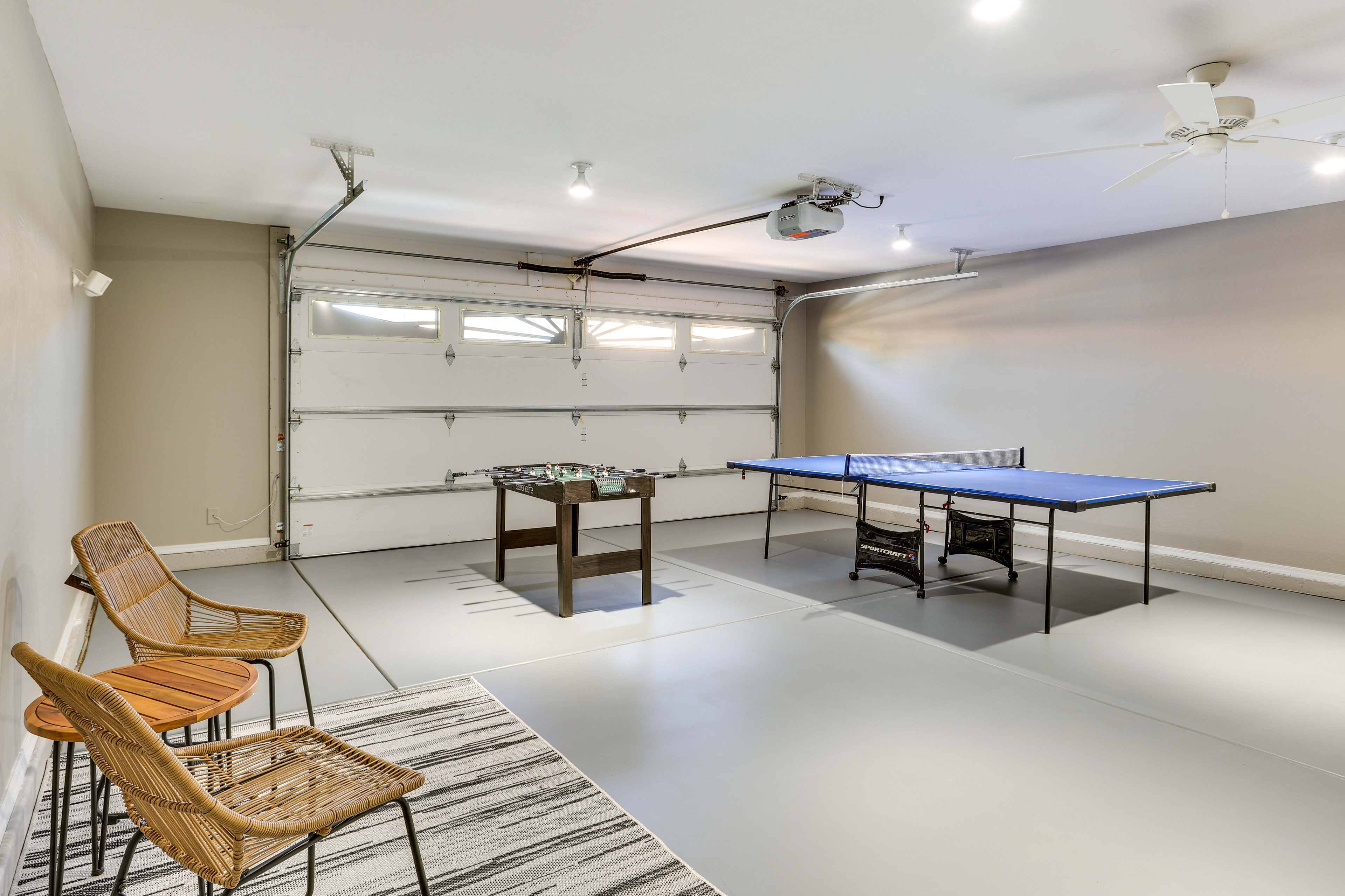 Garage Game Room | Foosball Table