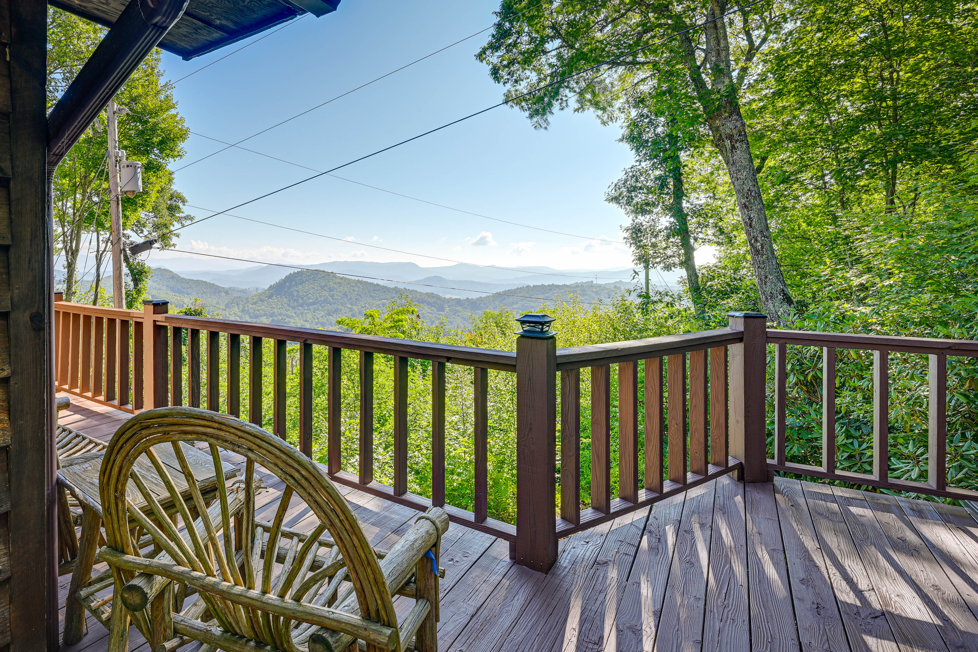 Cullowhee Vacation Rental | 2BR | 2BA | Stairs Required | 1,250 Sq Ft