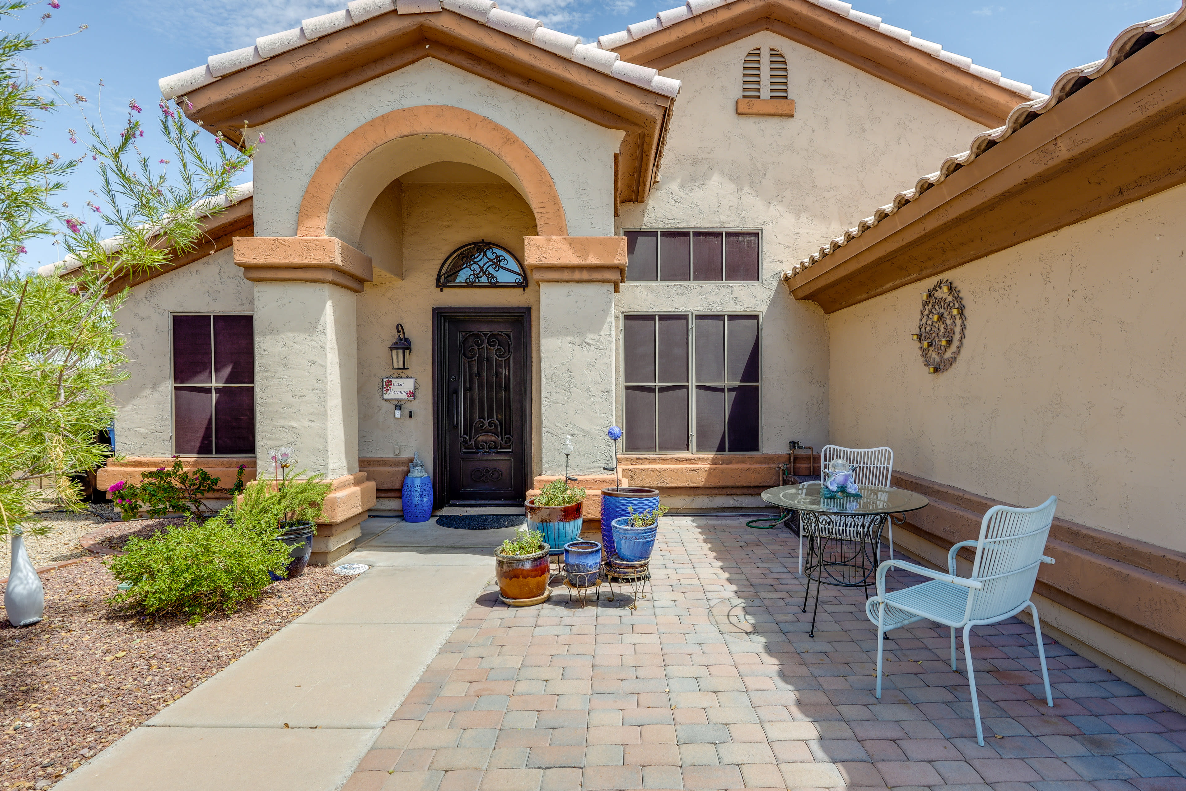 Phoenix Vacation Rental | 4BR | 2BA | 1,830 Sq Ft | 1 Half Step to Enter