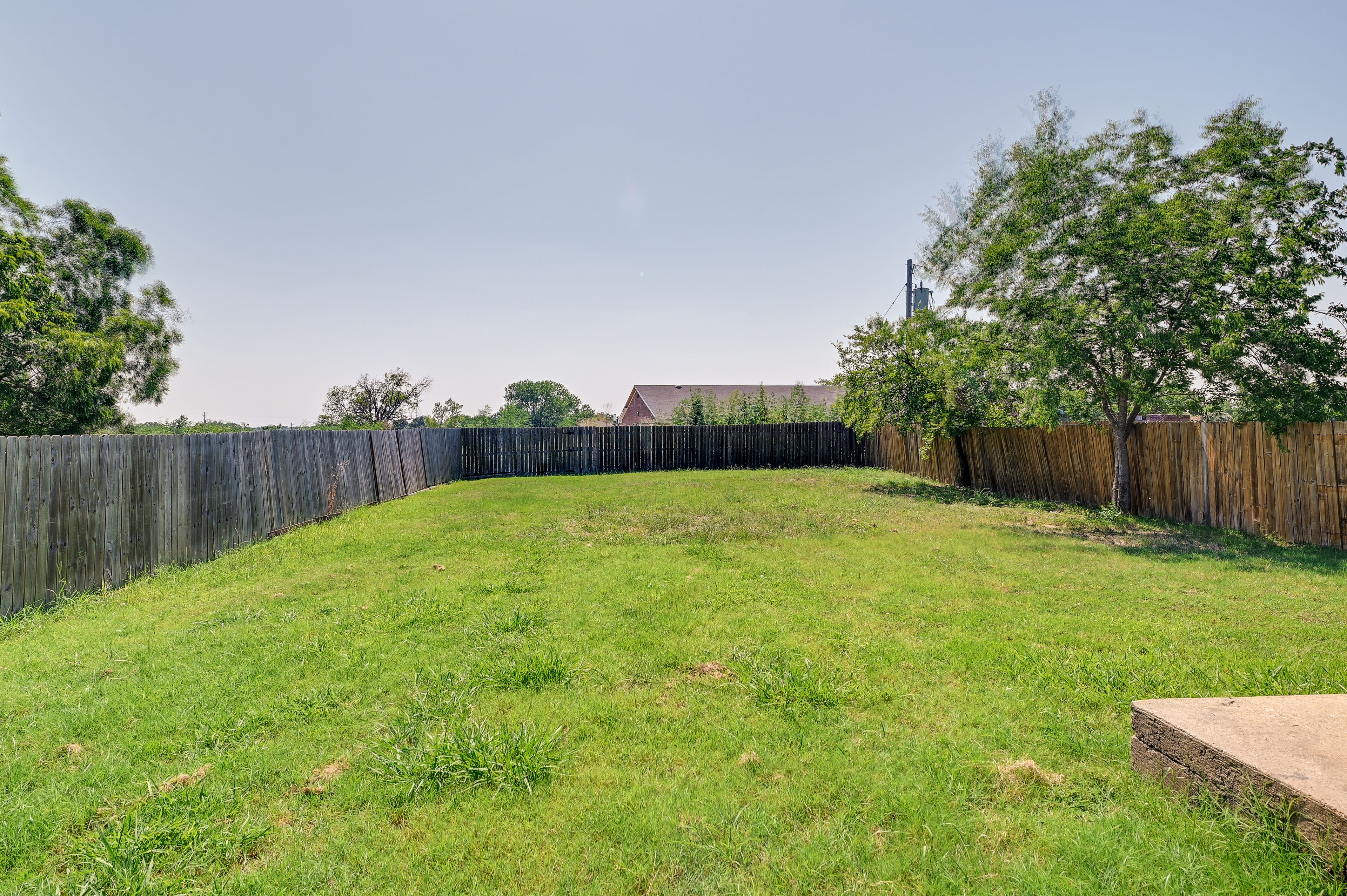 House Exterior | Fenced Backyard