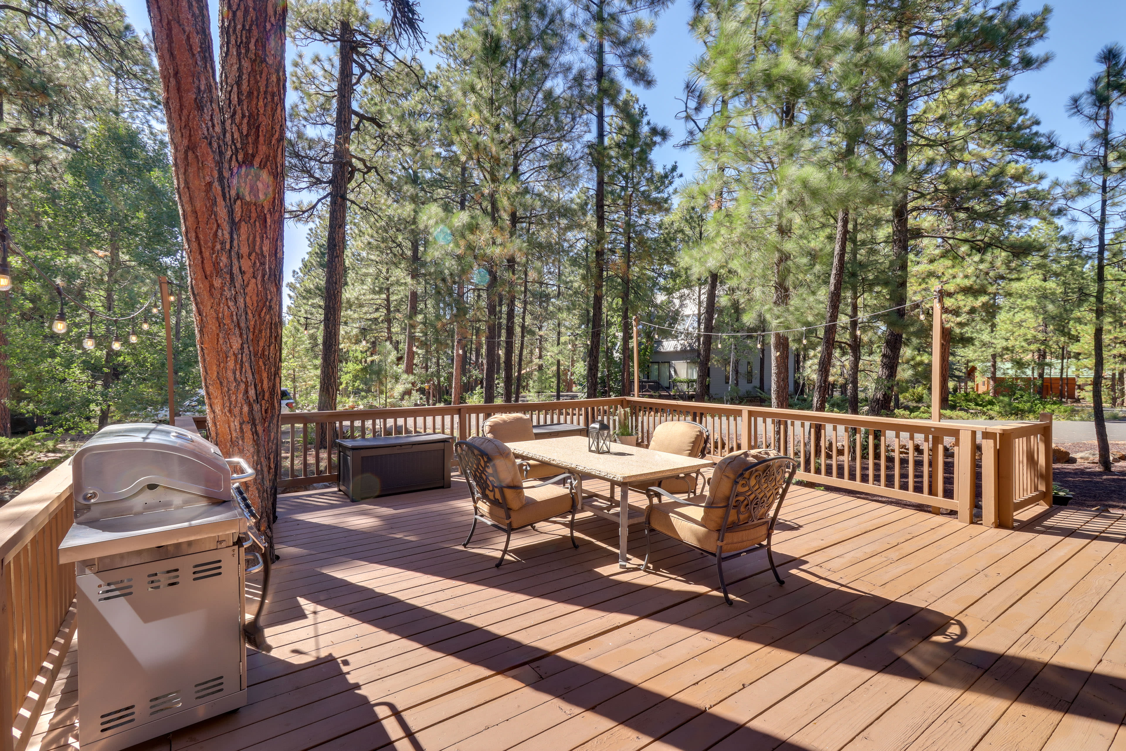 Wraparound Deck | Outdoor Dining Area | Gas Grill
