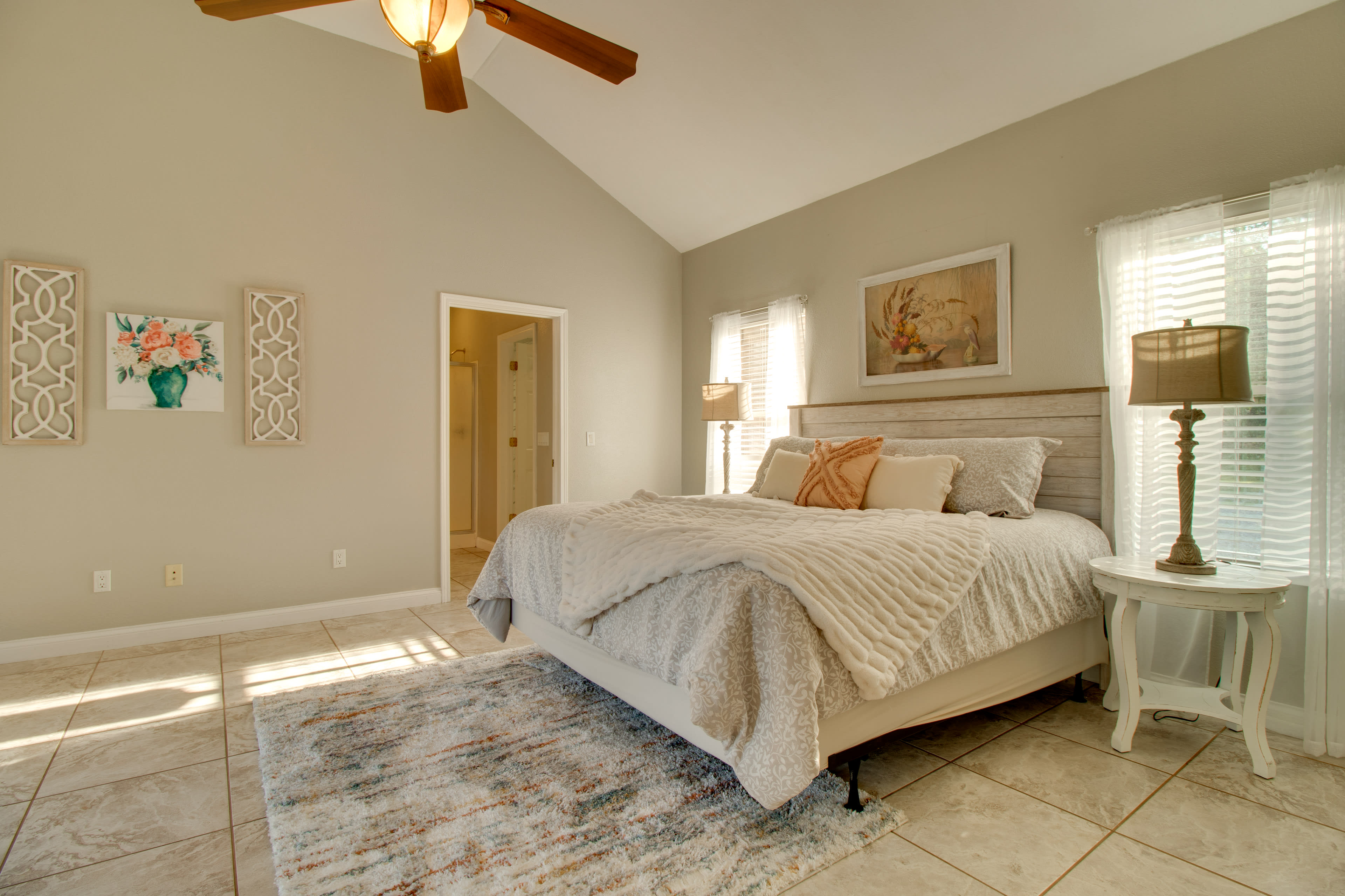 Bedroom 1 | Main Level | King Bed | Linens Provided