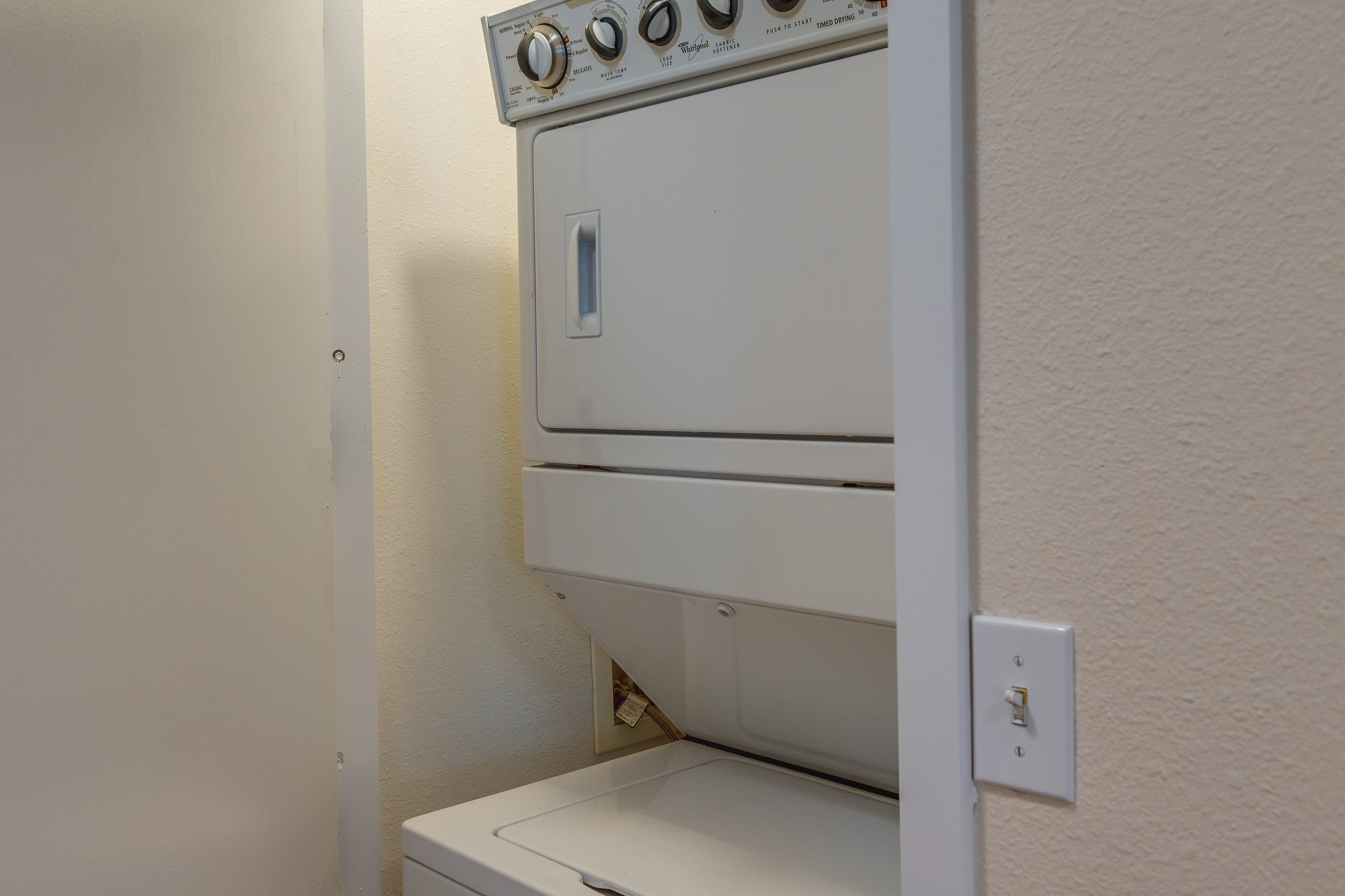 Laundry Area | Washer/Dryer | Hangers | Iron/Board | Trash Bags/Paper Towels