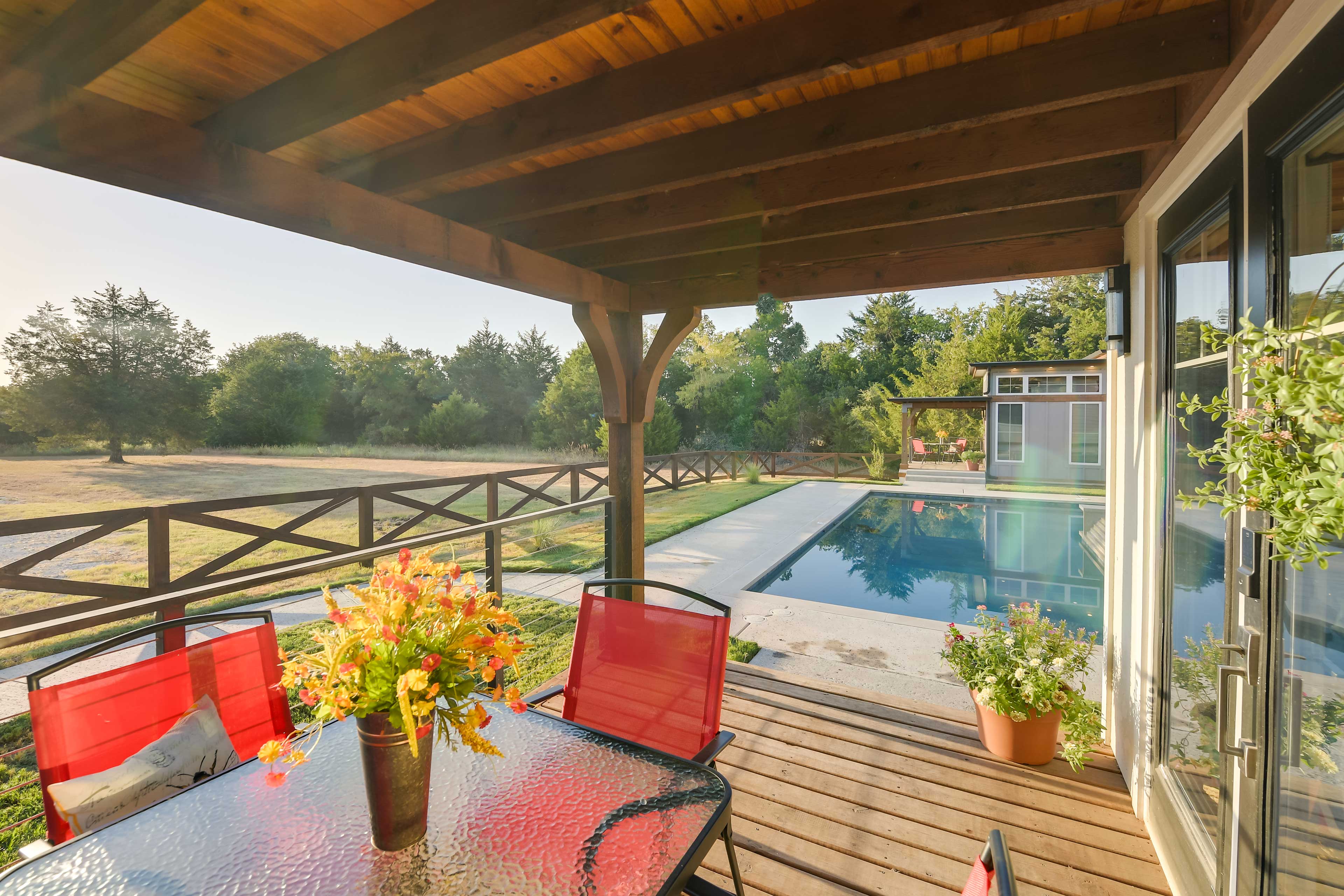 Deck | Outdoor Dining Area | Shared Outdoor Pool