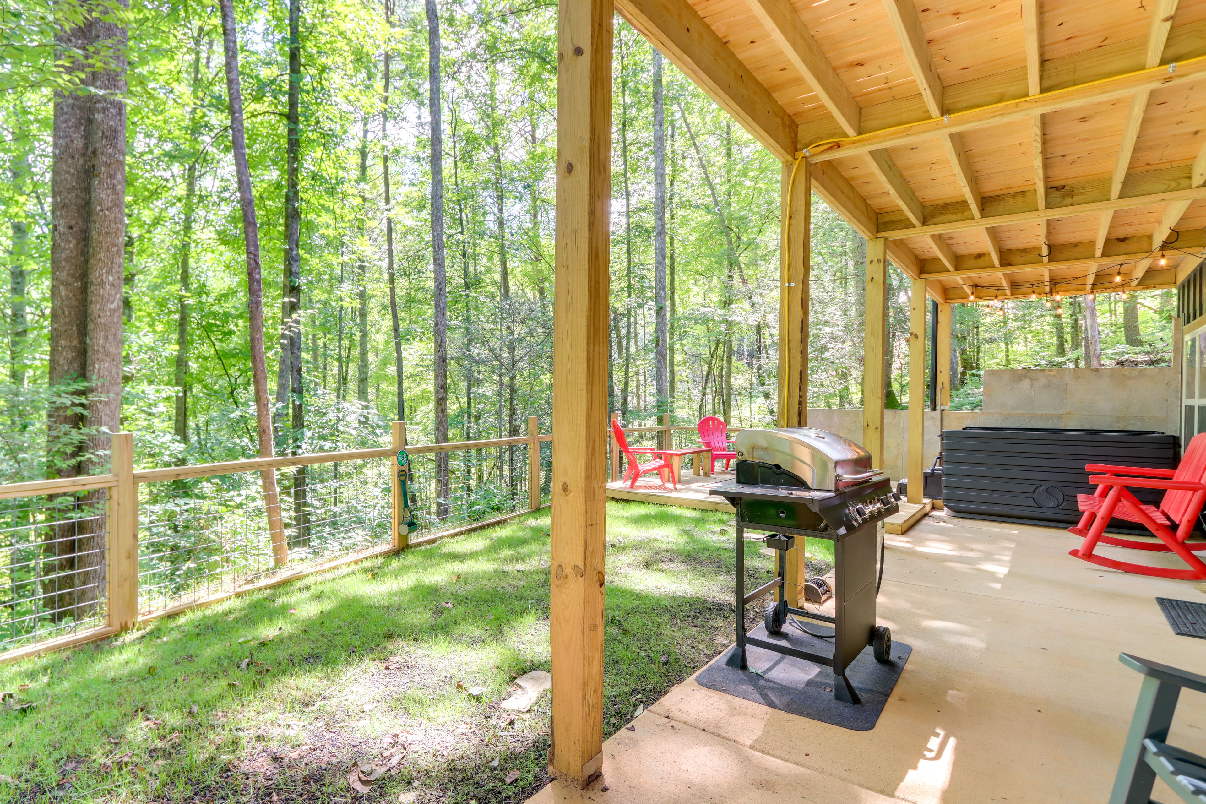 Patio | Fenced-In Backyard