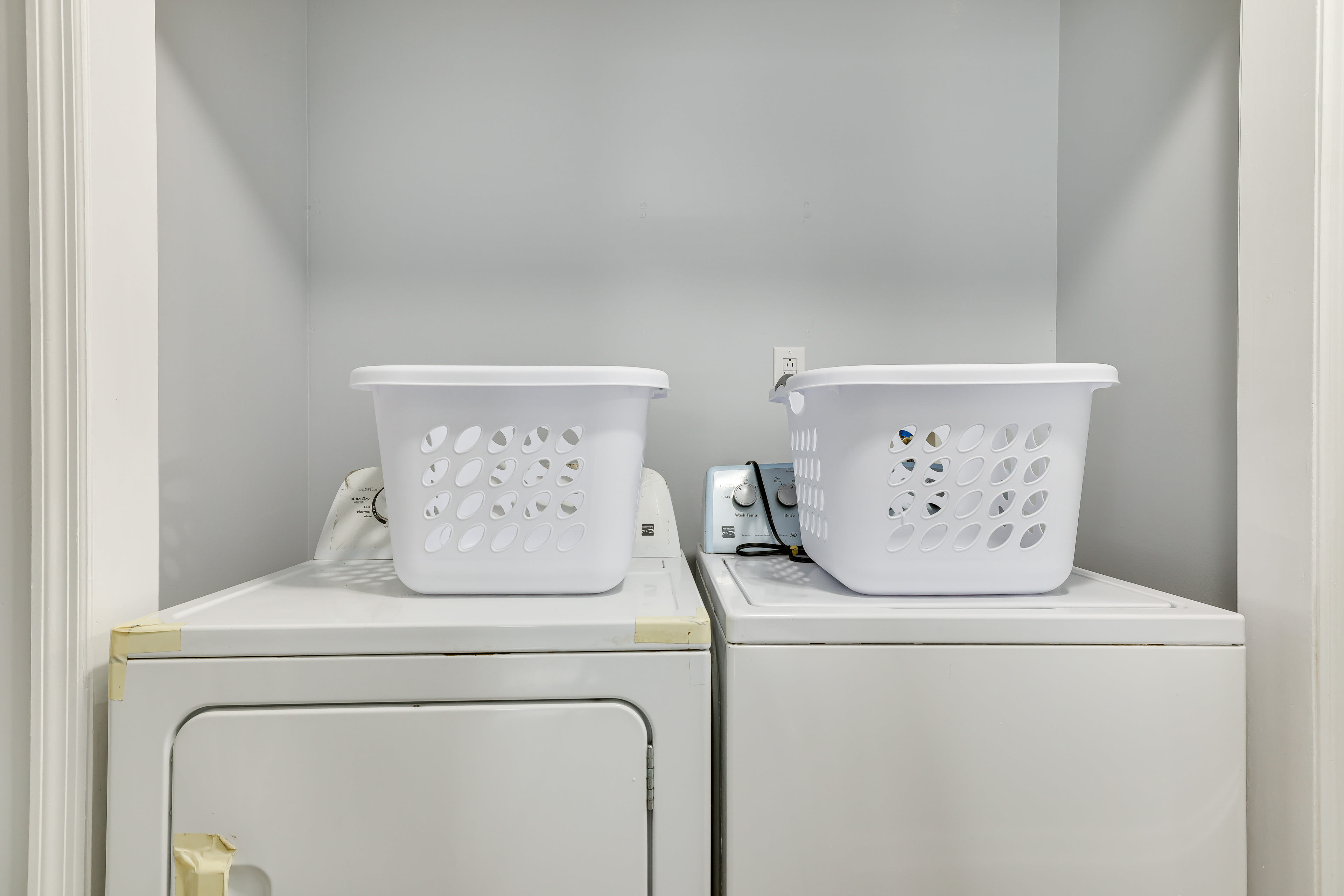 Laundry Area | 2nd Floor | Washer/Dryer | Hangers | Trash Bags/Paper Towels