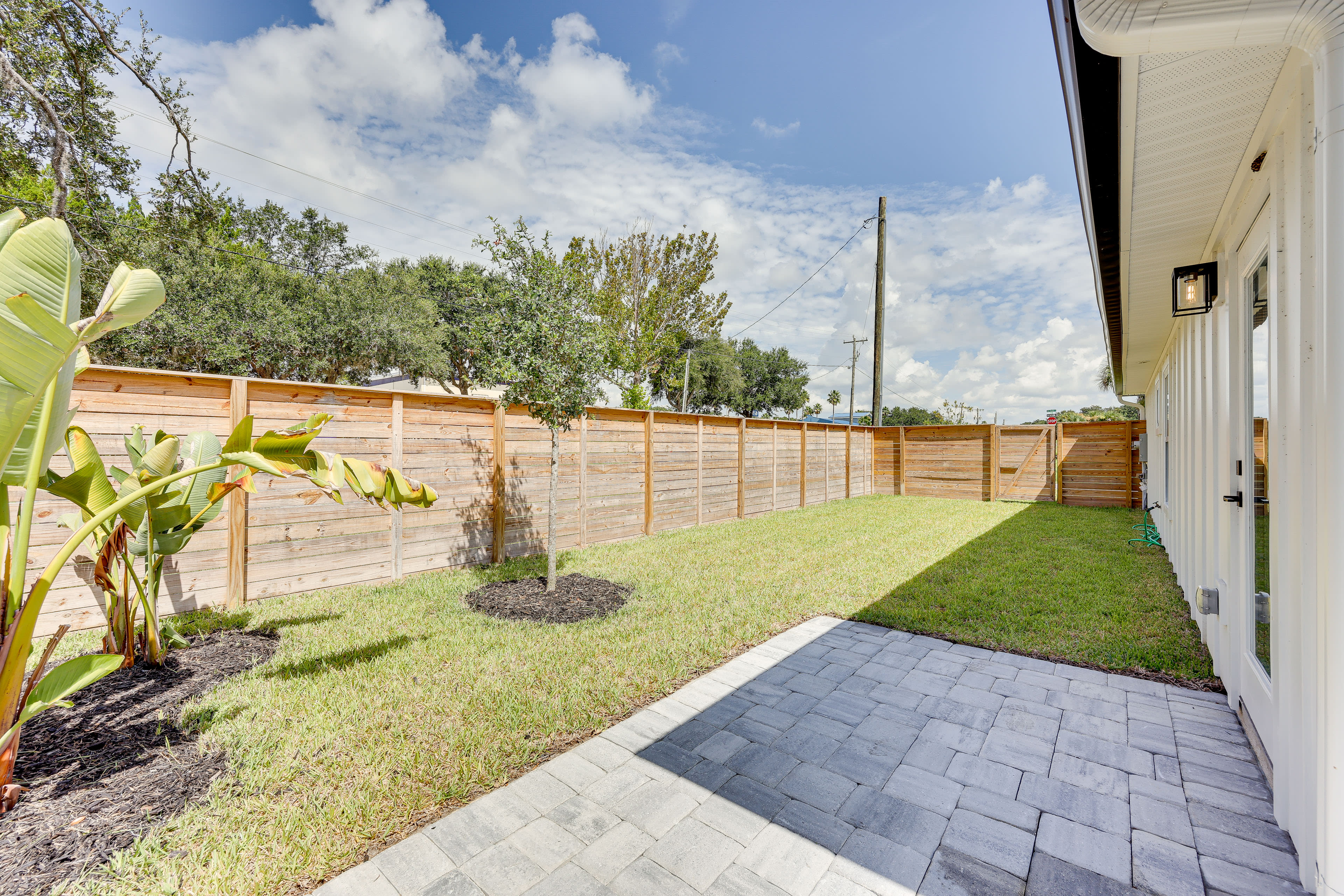 Fenced Yard