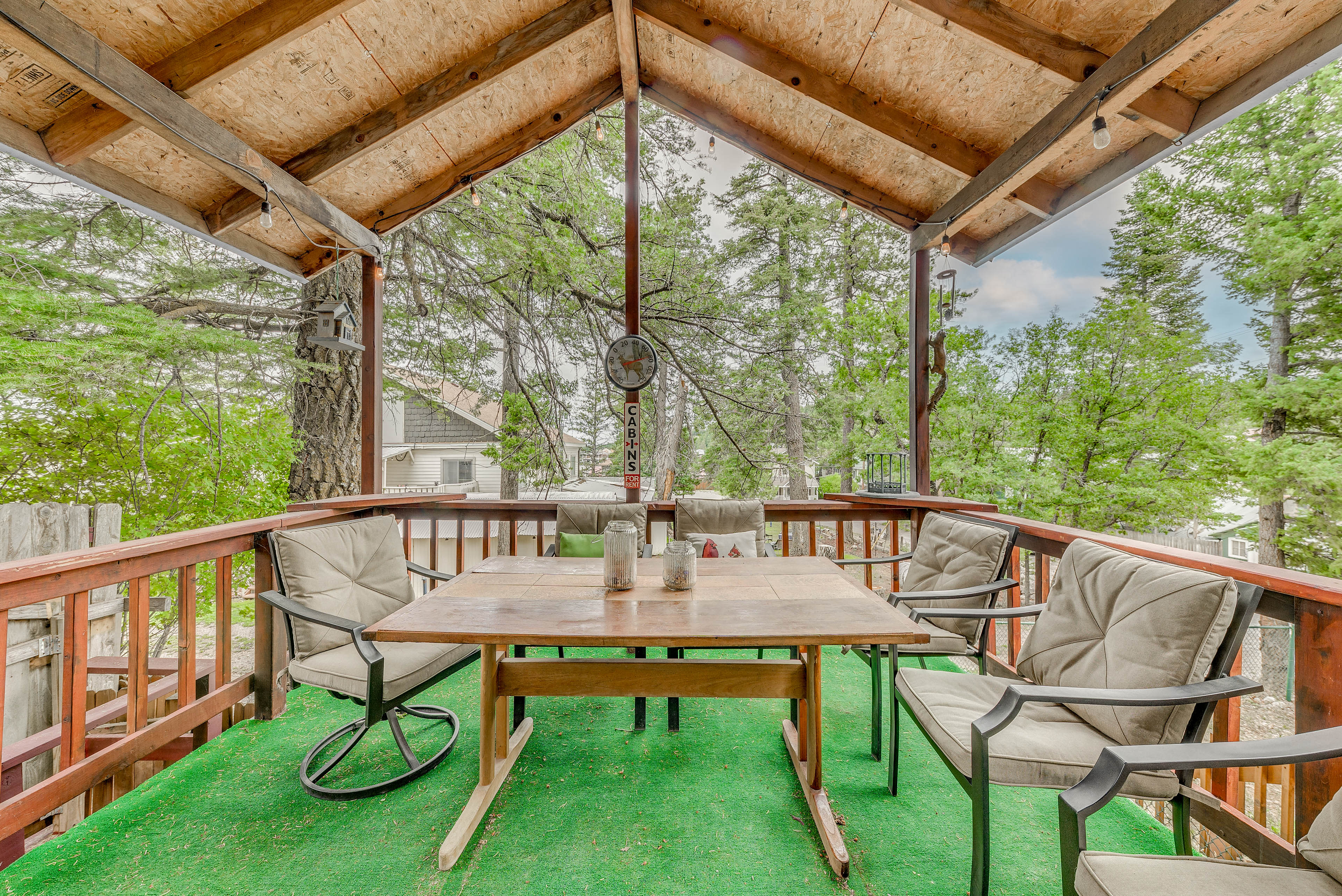 Covered Deck | Pets Welcome w/ Fee (Paid Pre-Trip)