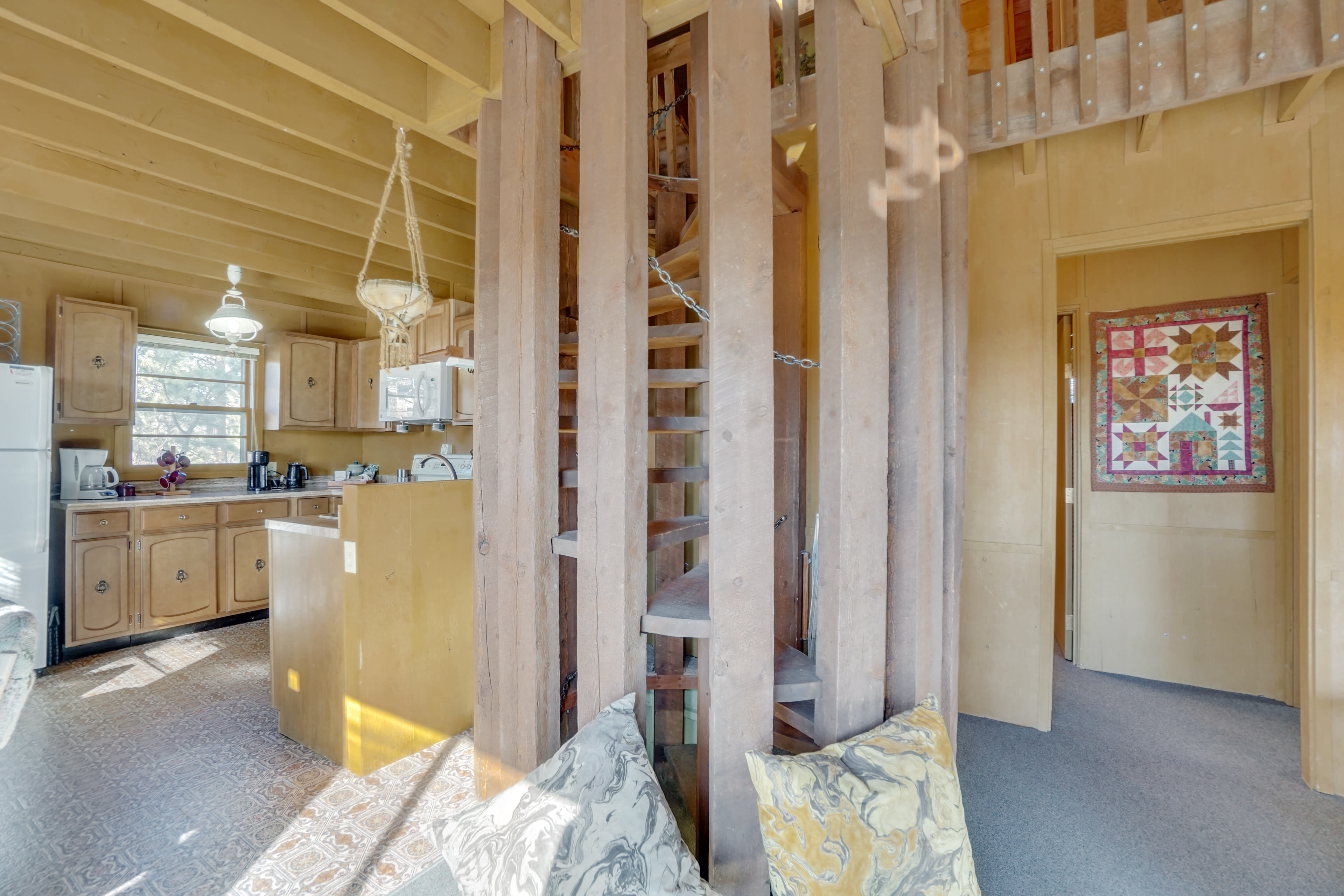 Stairs to Bedroom & Loft