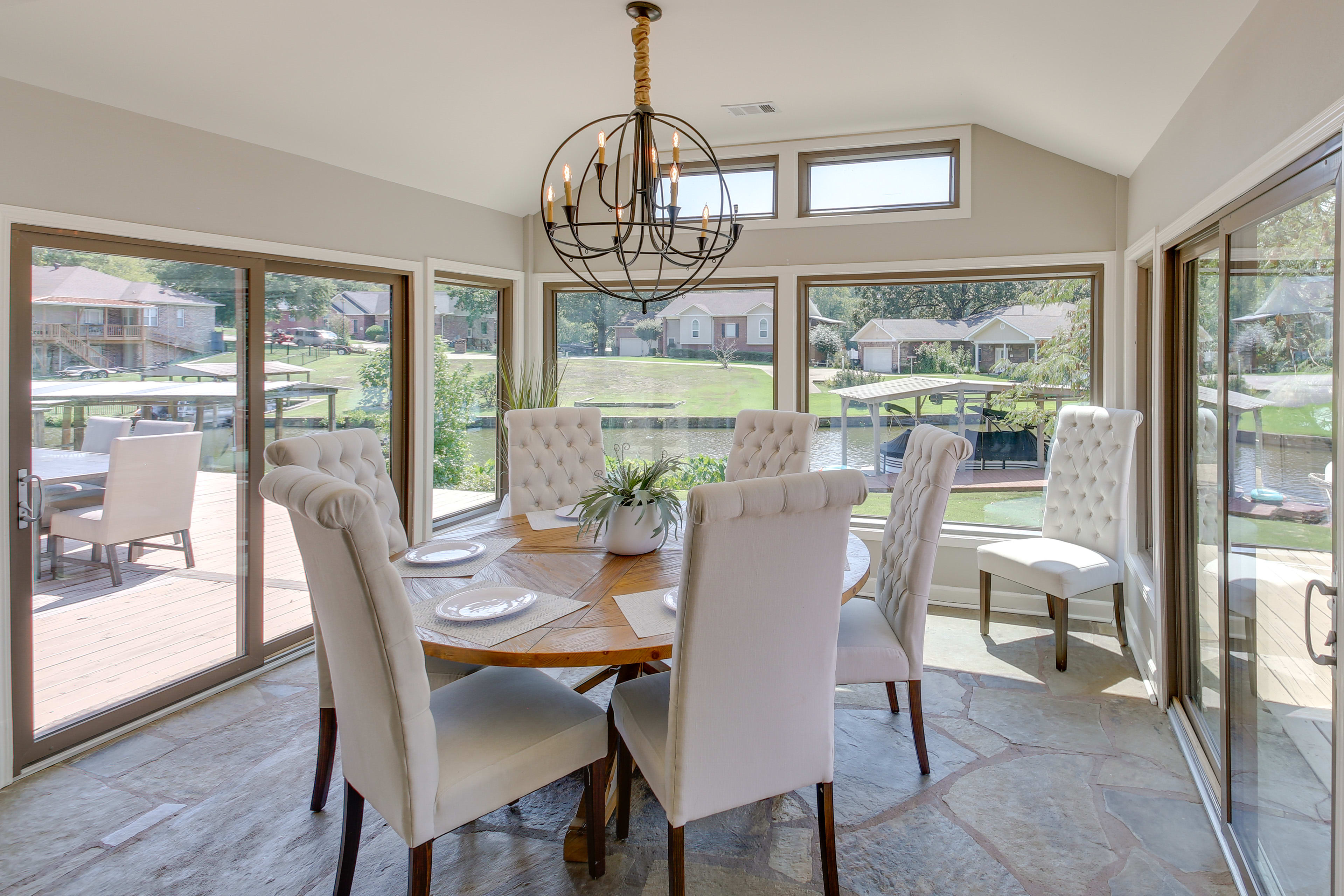 Sunroom | Dining Area | Dishware & Flatware