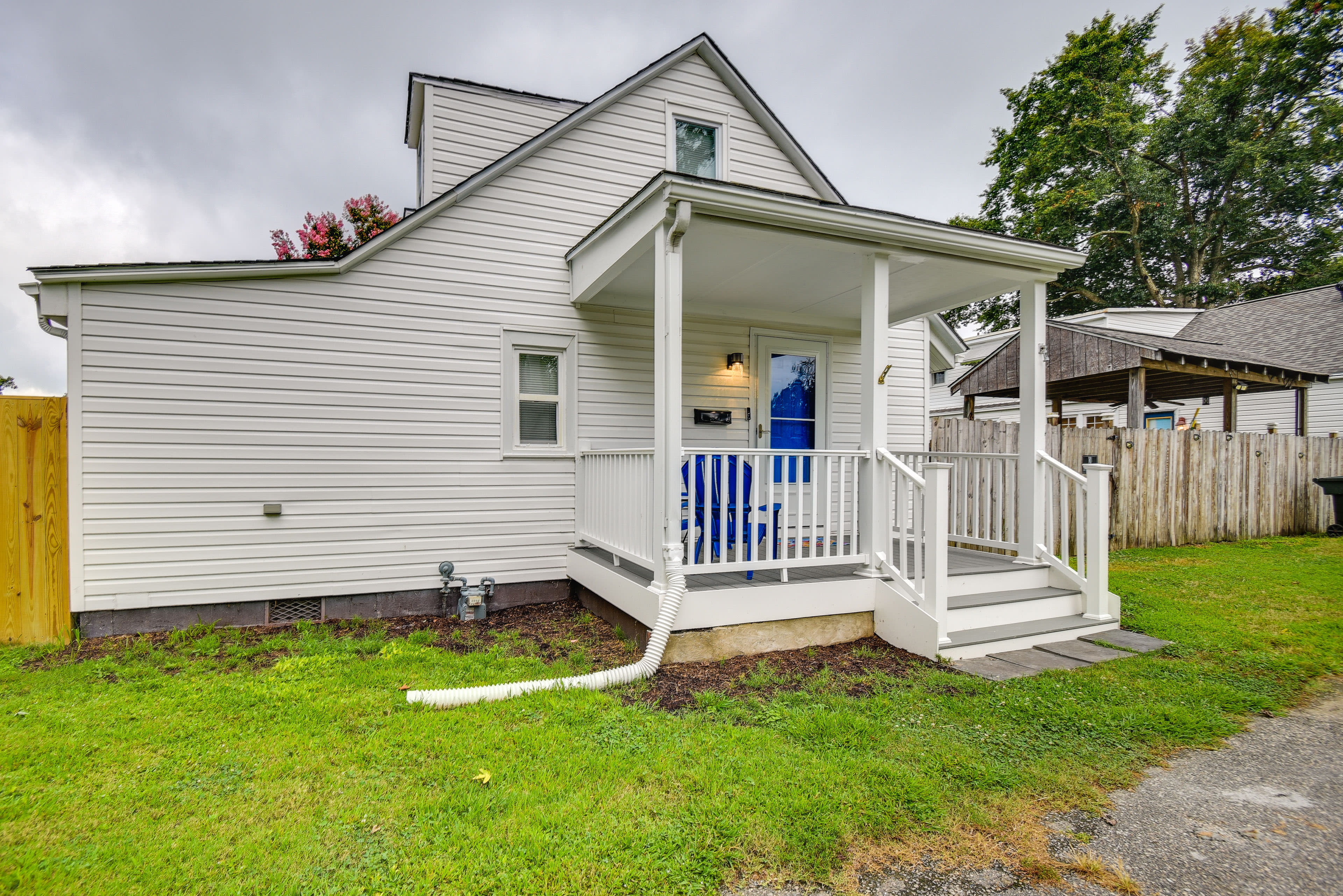 Exterior | Fenced Yard | Walk to Beach