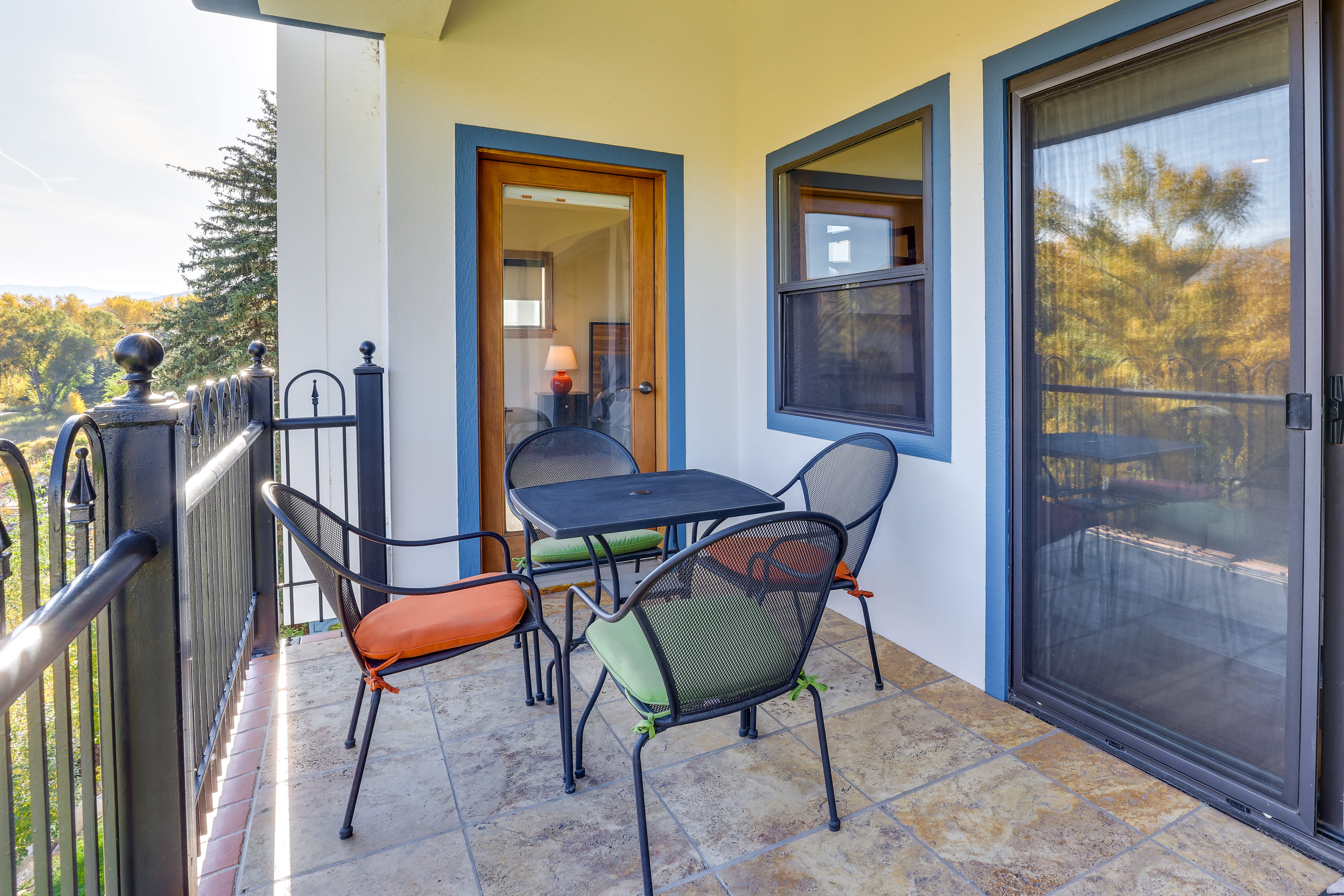 Private Balcony | Mountain & Creek Views