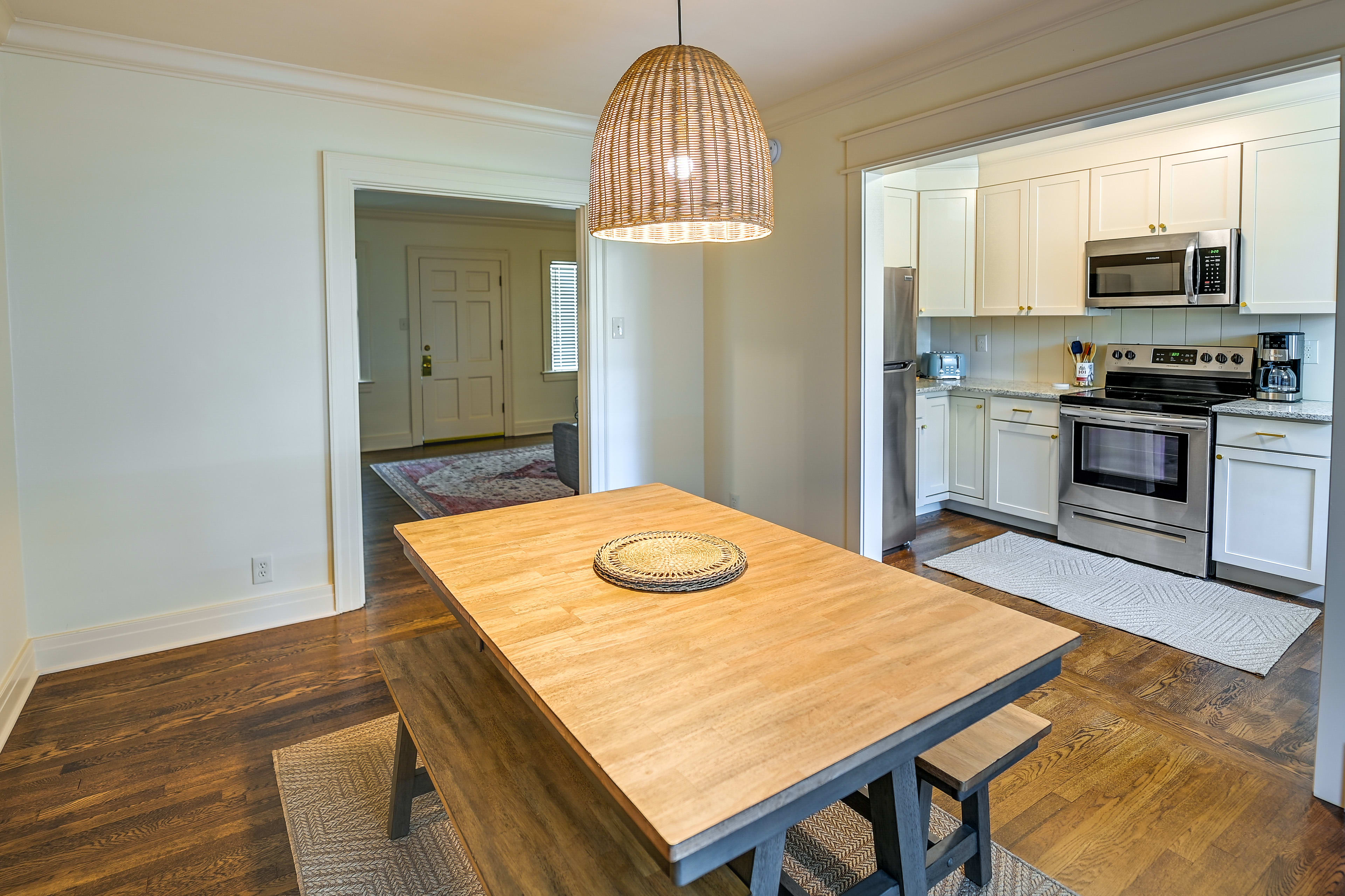 Dining Room | Fully Equipped Kitchen | Keyless Entry