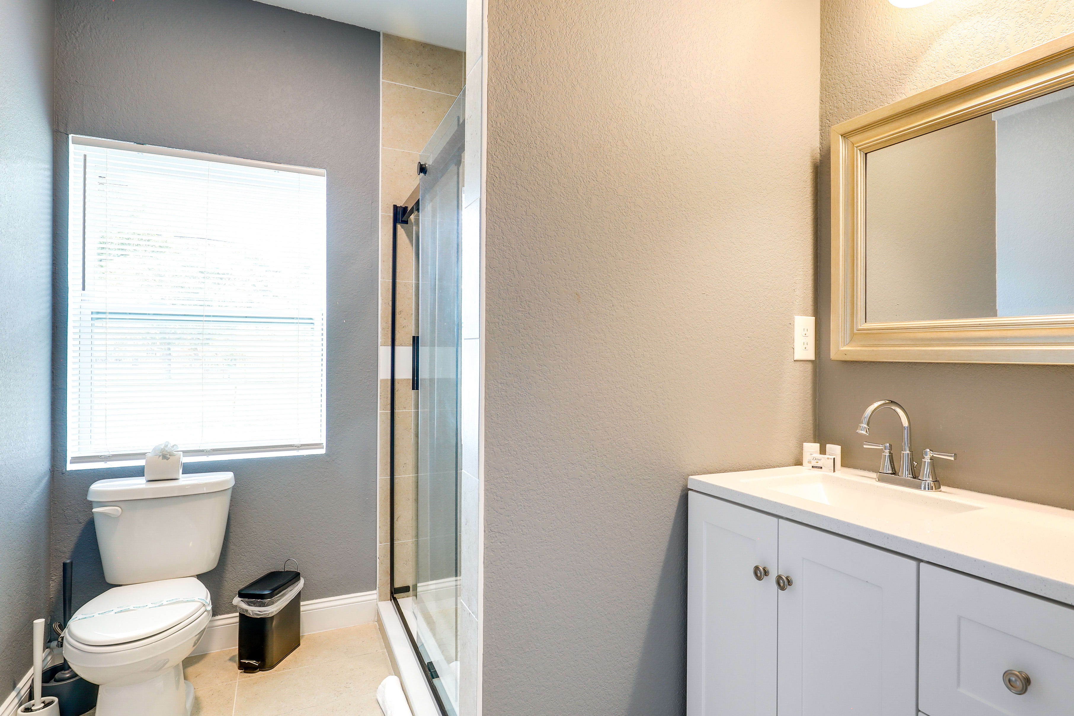 Full En-Suite Bathroom | Walk-In Shower | Towels Provided | Hair Dryers