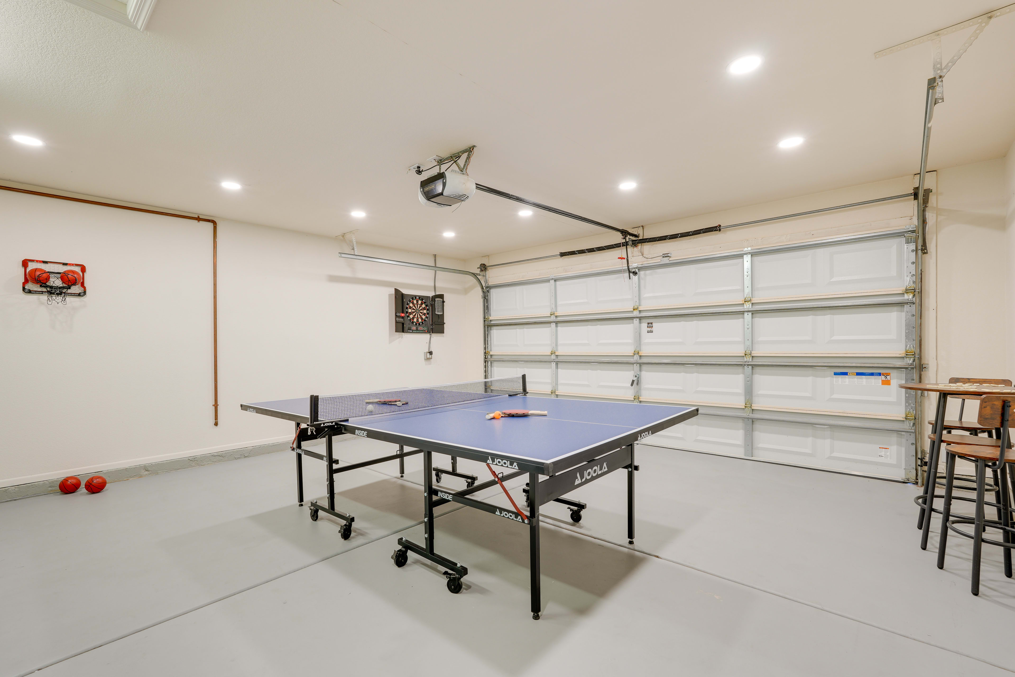 Garage | Game Room Area | Ping Pong Table